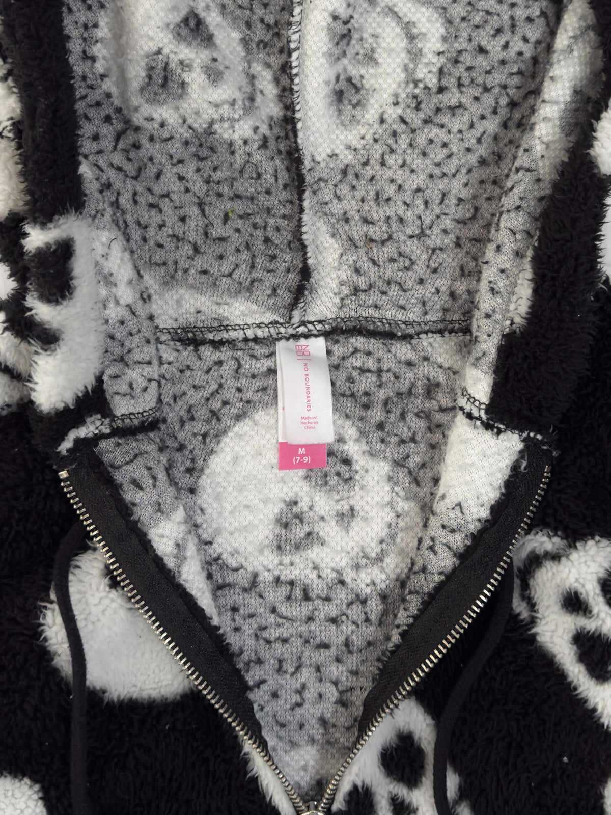 Skull Zip Hoodie
