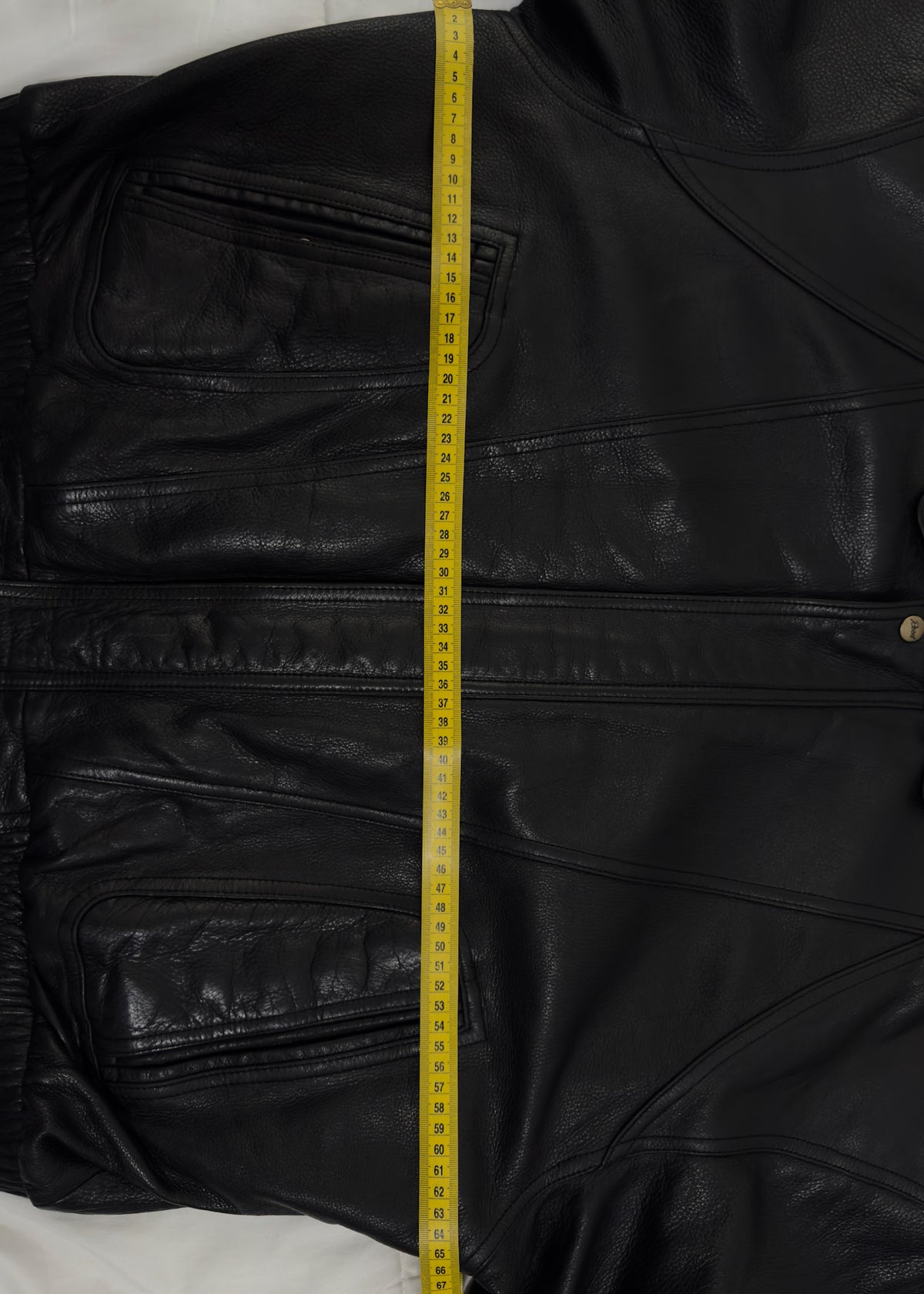 100% Cuero Bomber Jacket Reed
