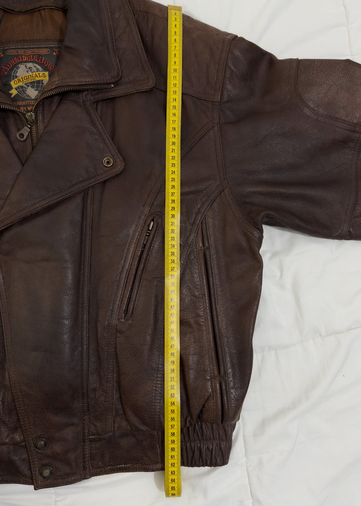 Biker Jacket Adventure Bound 100% Cuero