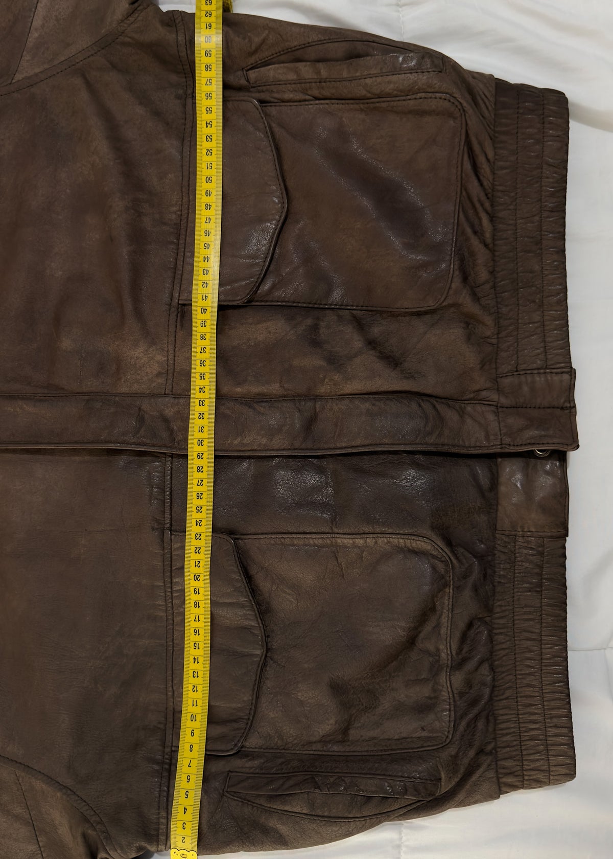 100% Cuero Club International Aviator Jacket