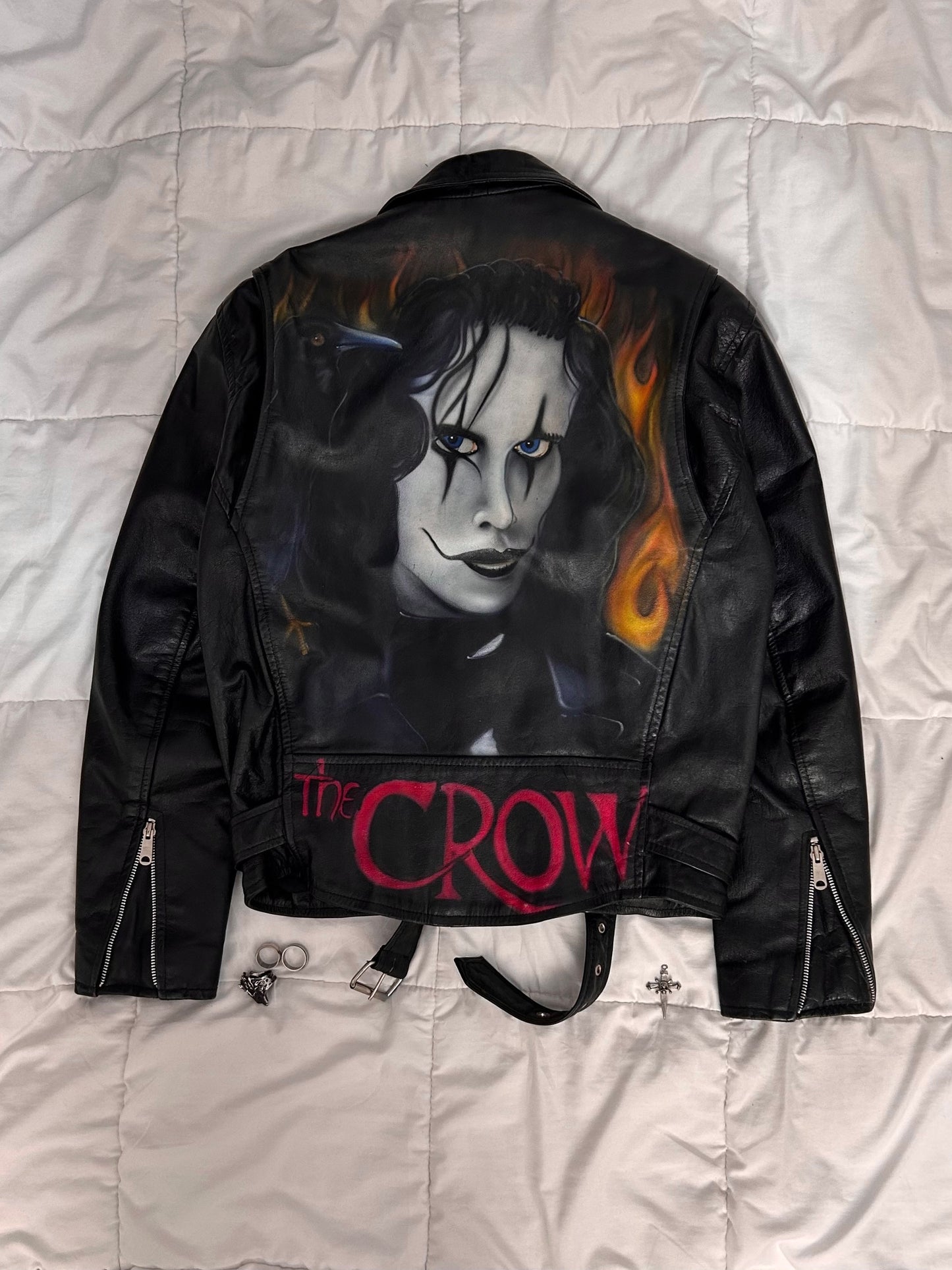 The Crow Custom Biker Jaket