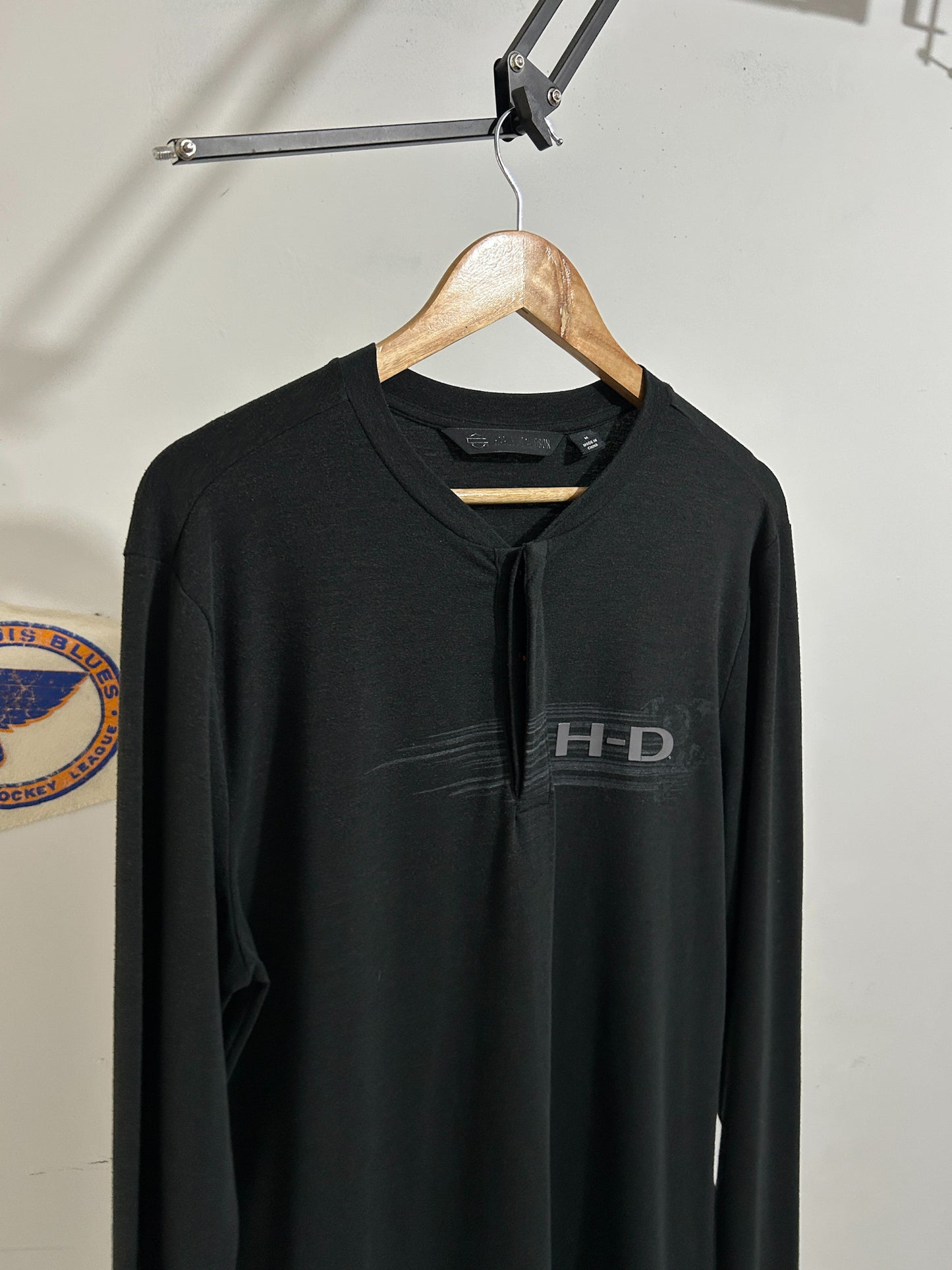 Harley-Davidson Quarter Button Long Sleeve
