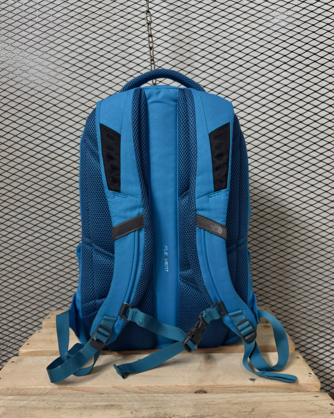 The North Face Blue Backpack