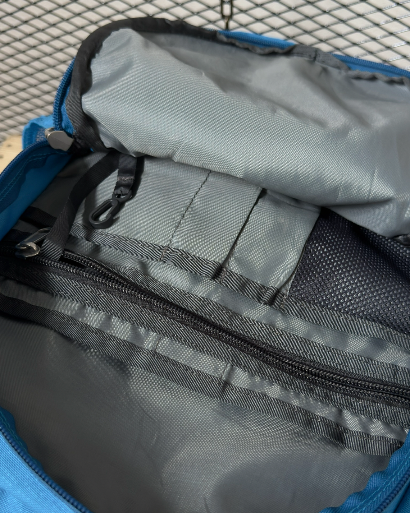 The North Face Blue Backpack