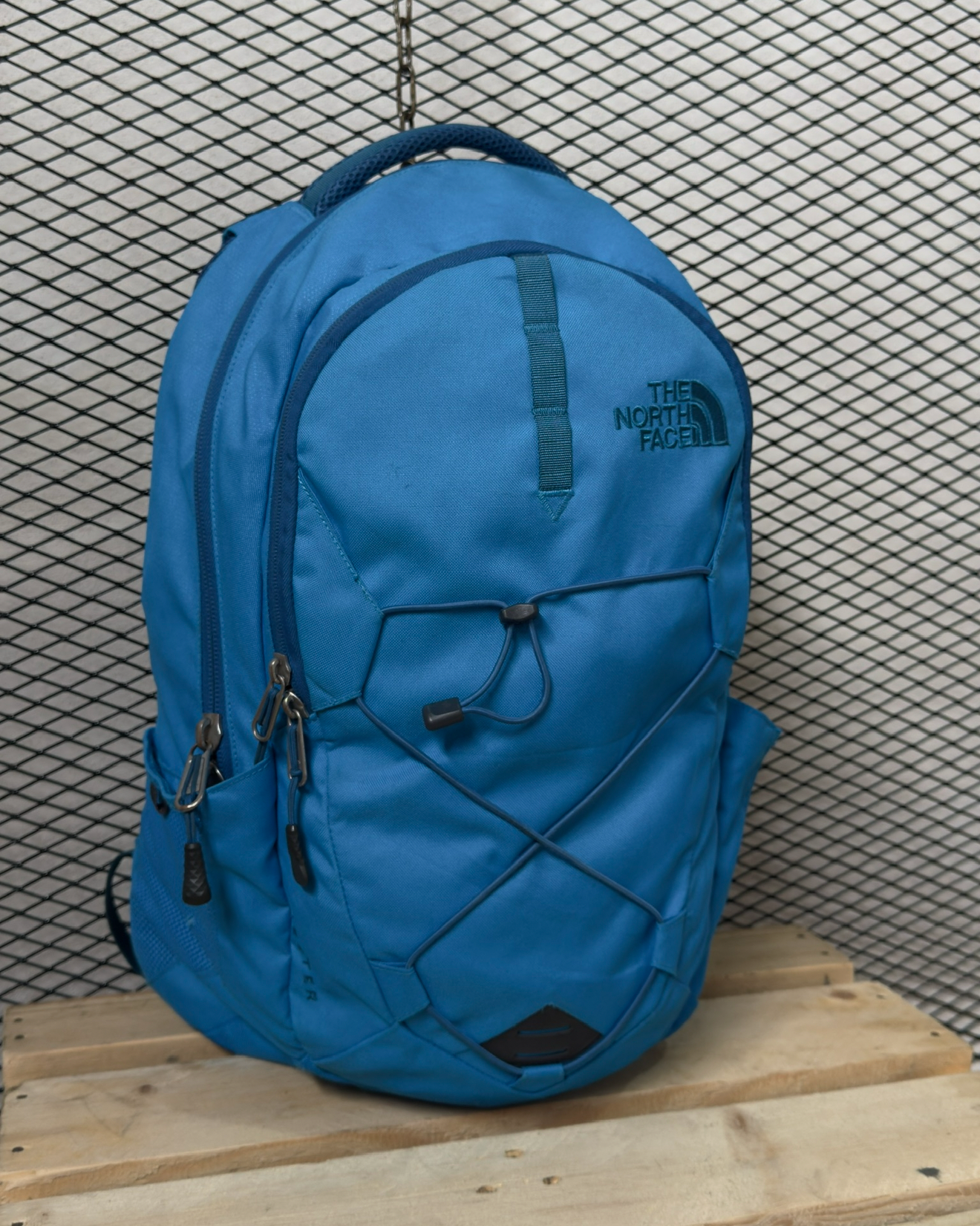 The North Face Blue Backpack