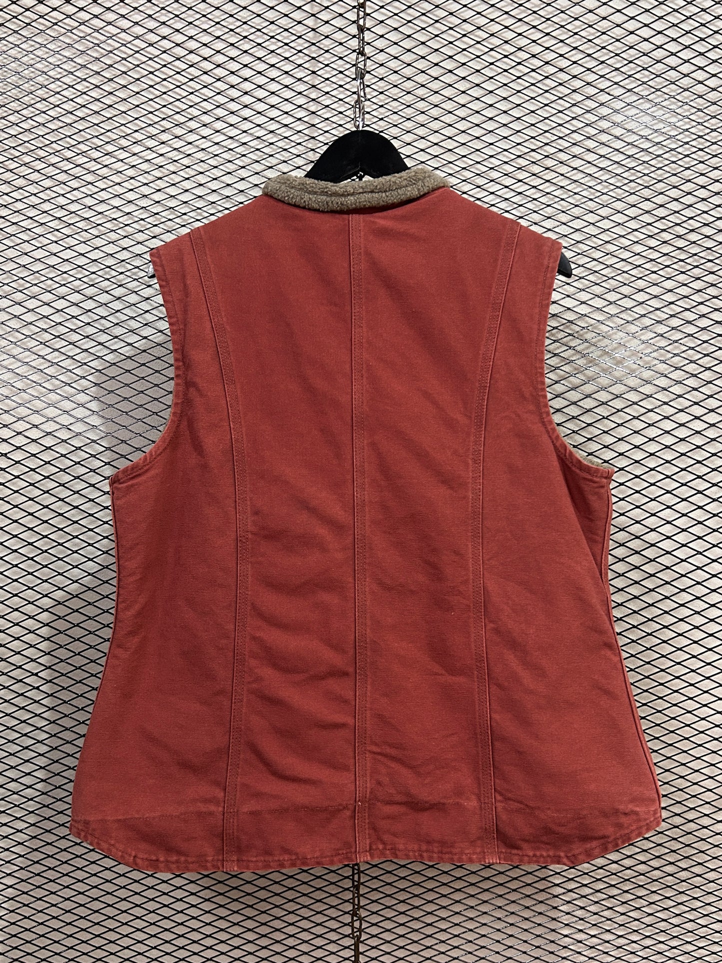 Carhartt Work Vest Faded Brick Best