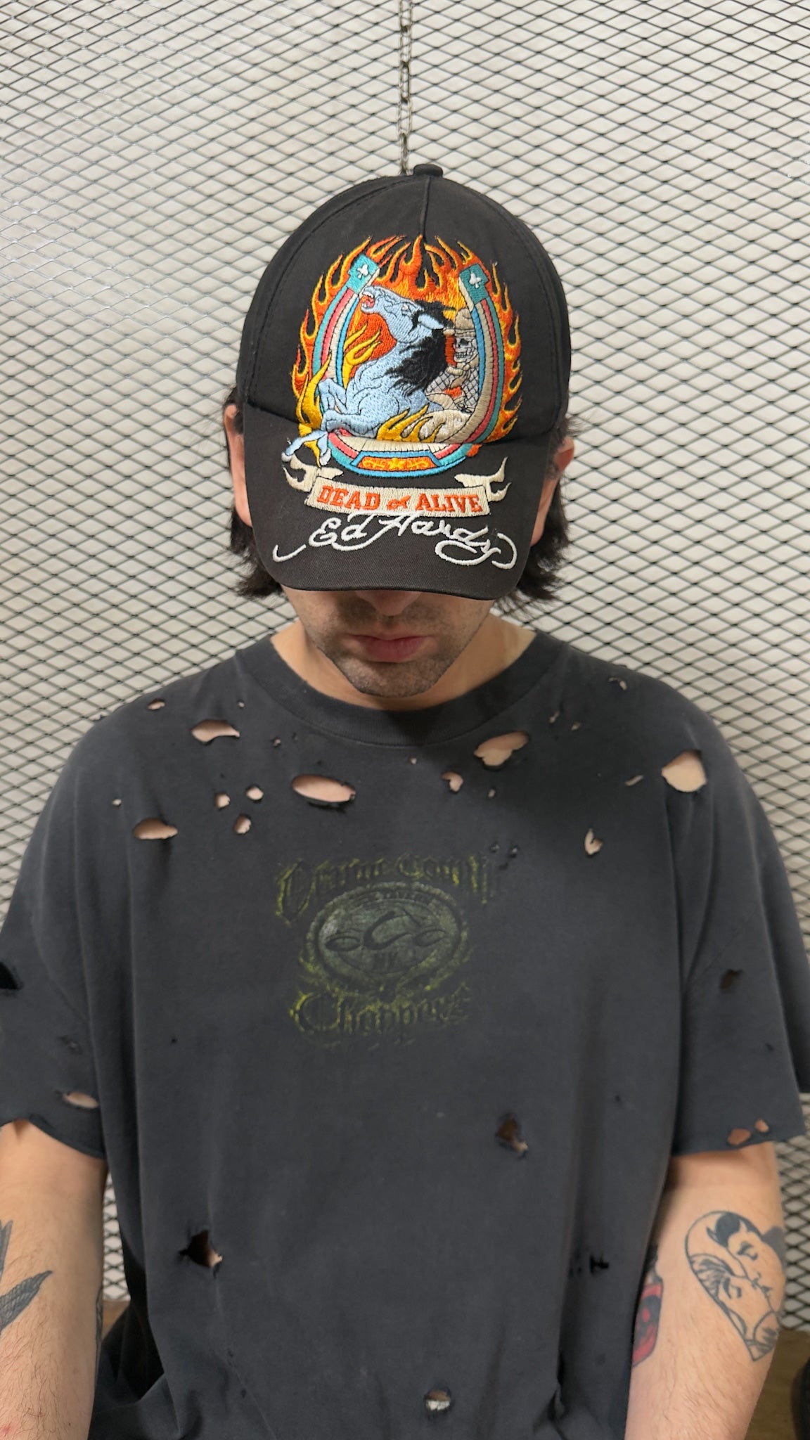 Ed Hardy “Dead or Alive” Cap