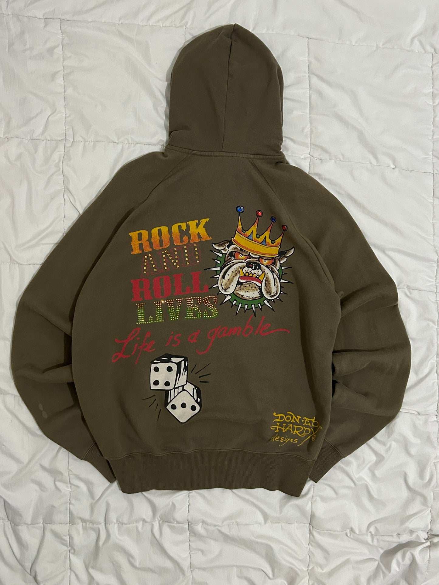 Ed Hardy Dog Hoodie