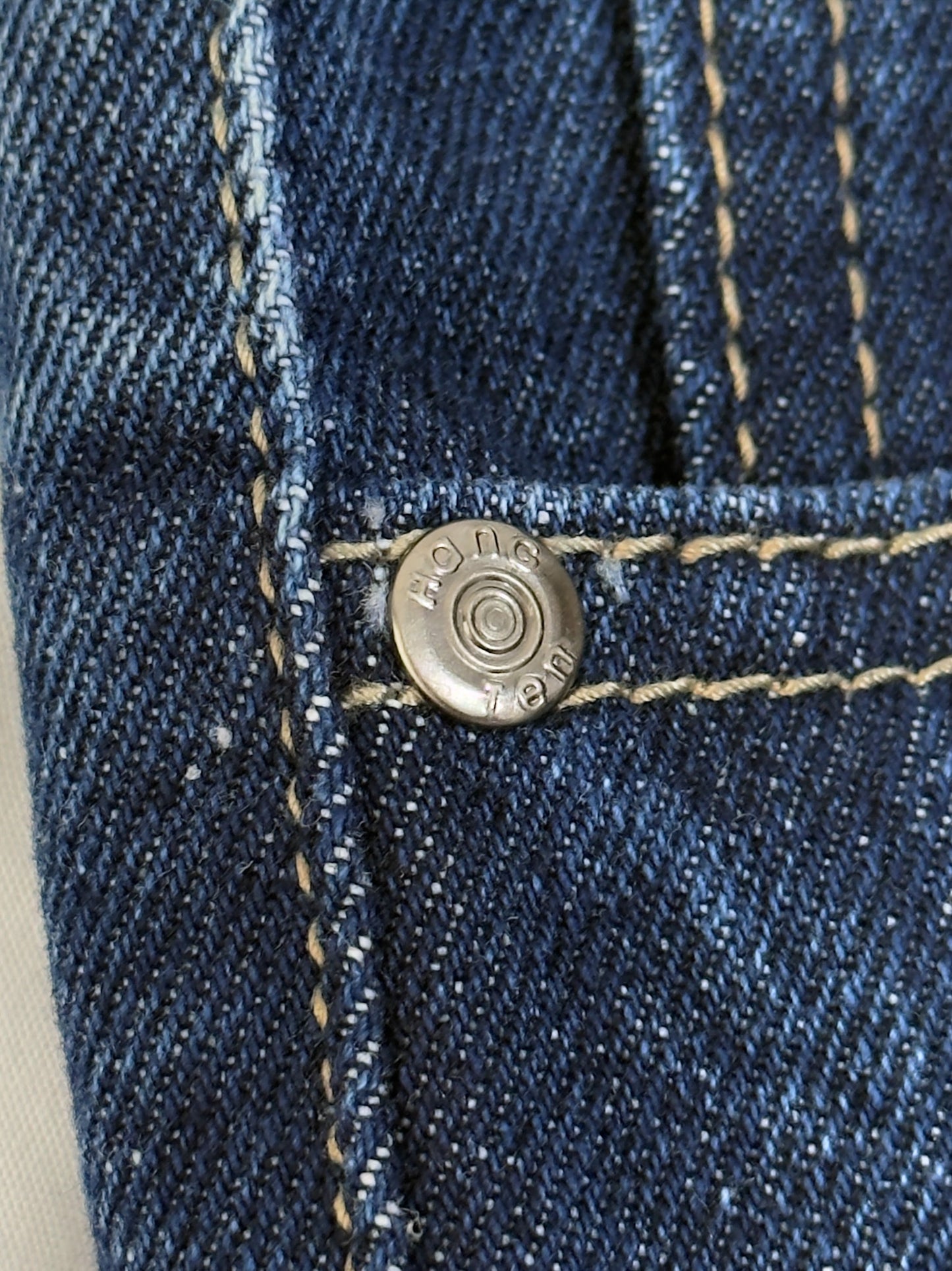 Hangten Gold Denim Jeans
