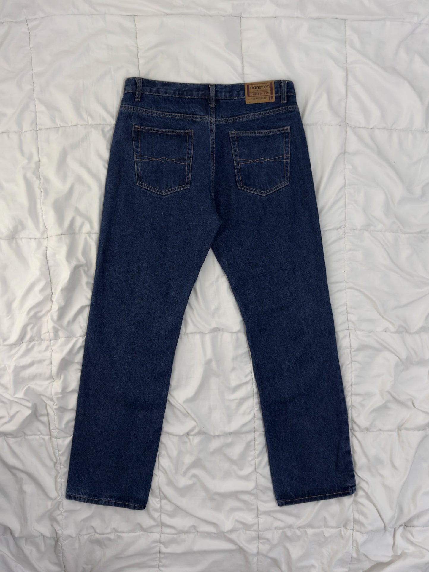Hangten Gold Denim Jeans