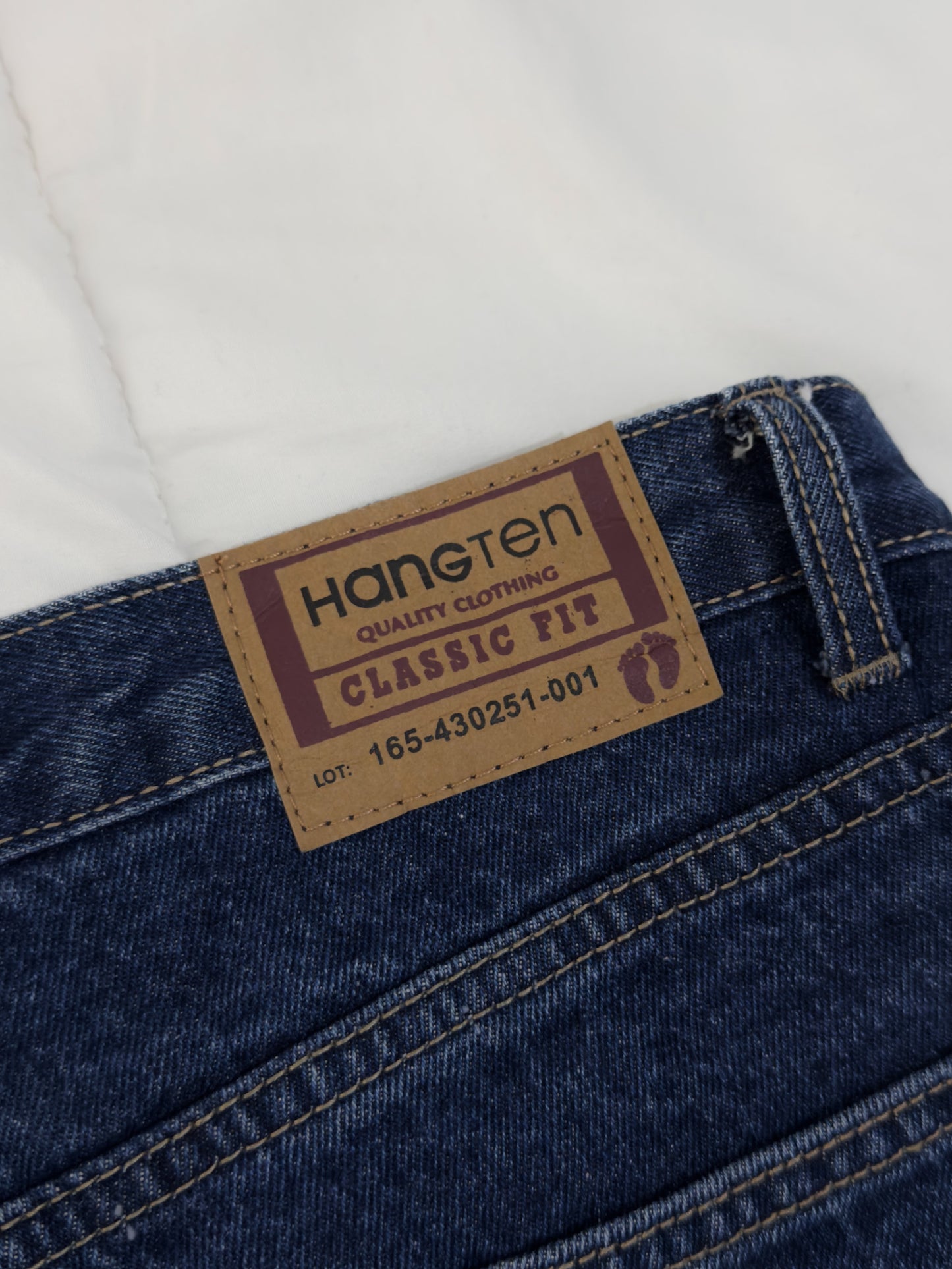 Hangten Gold Denim Jeans
