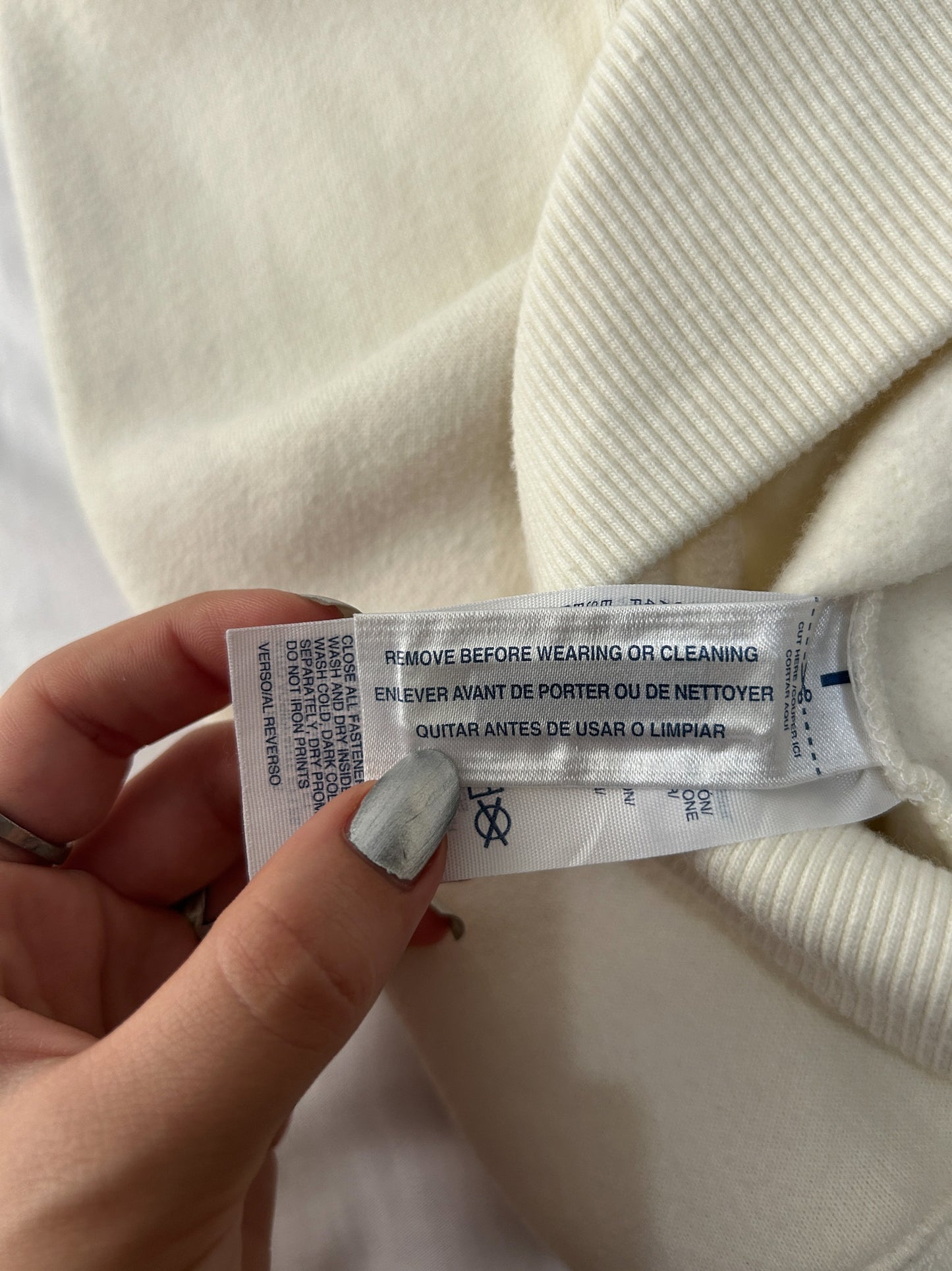 Tommy Hilfiger  Cream Hoodie
