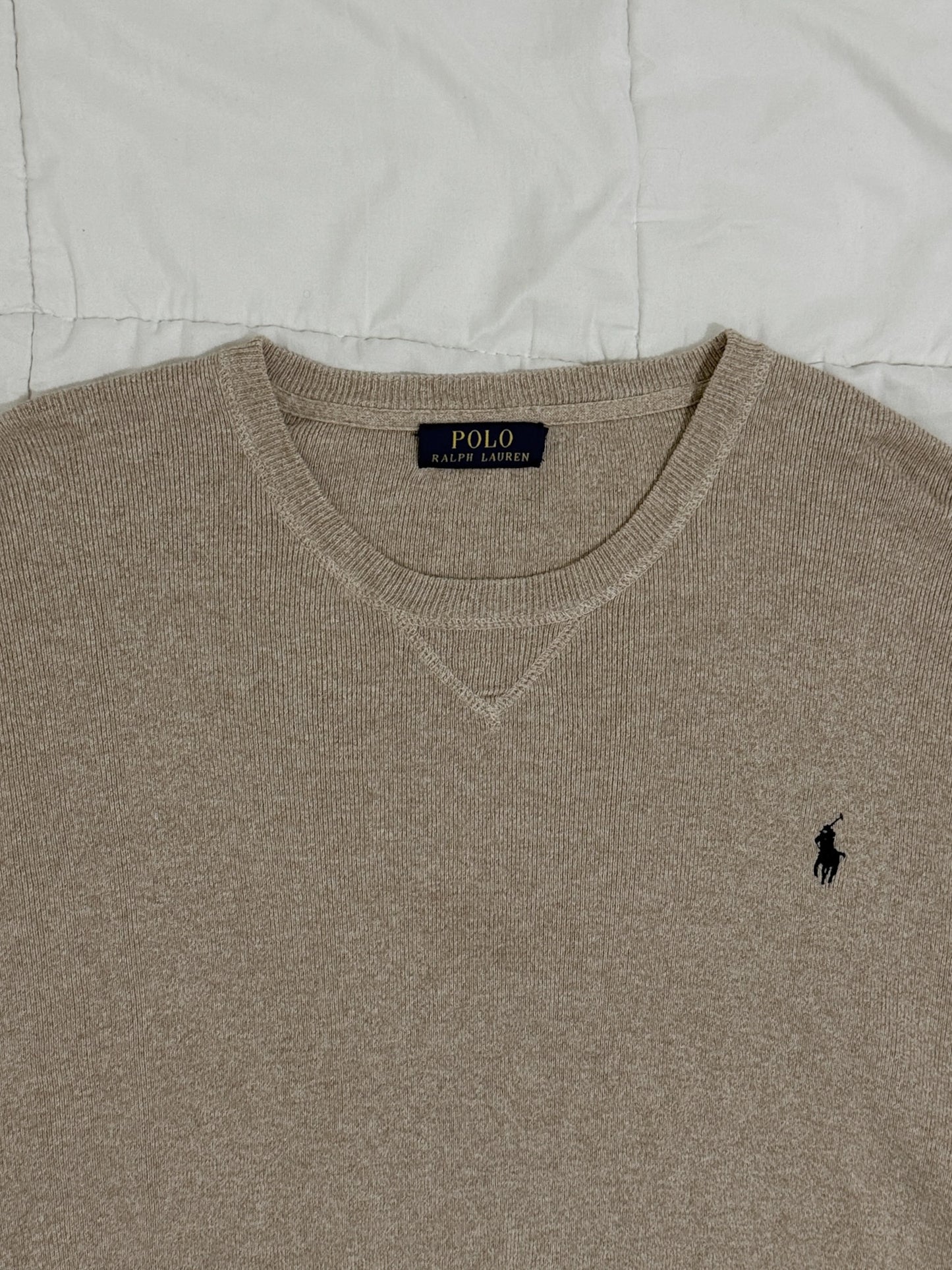 Polo Cream Crew Neck