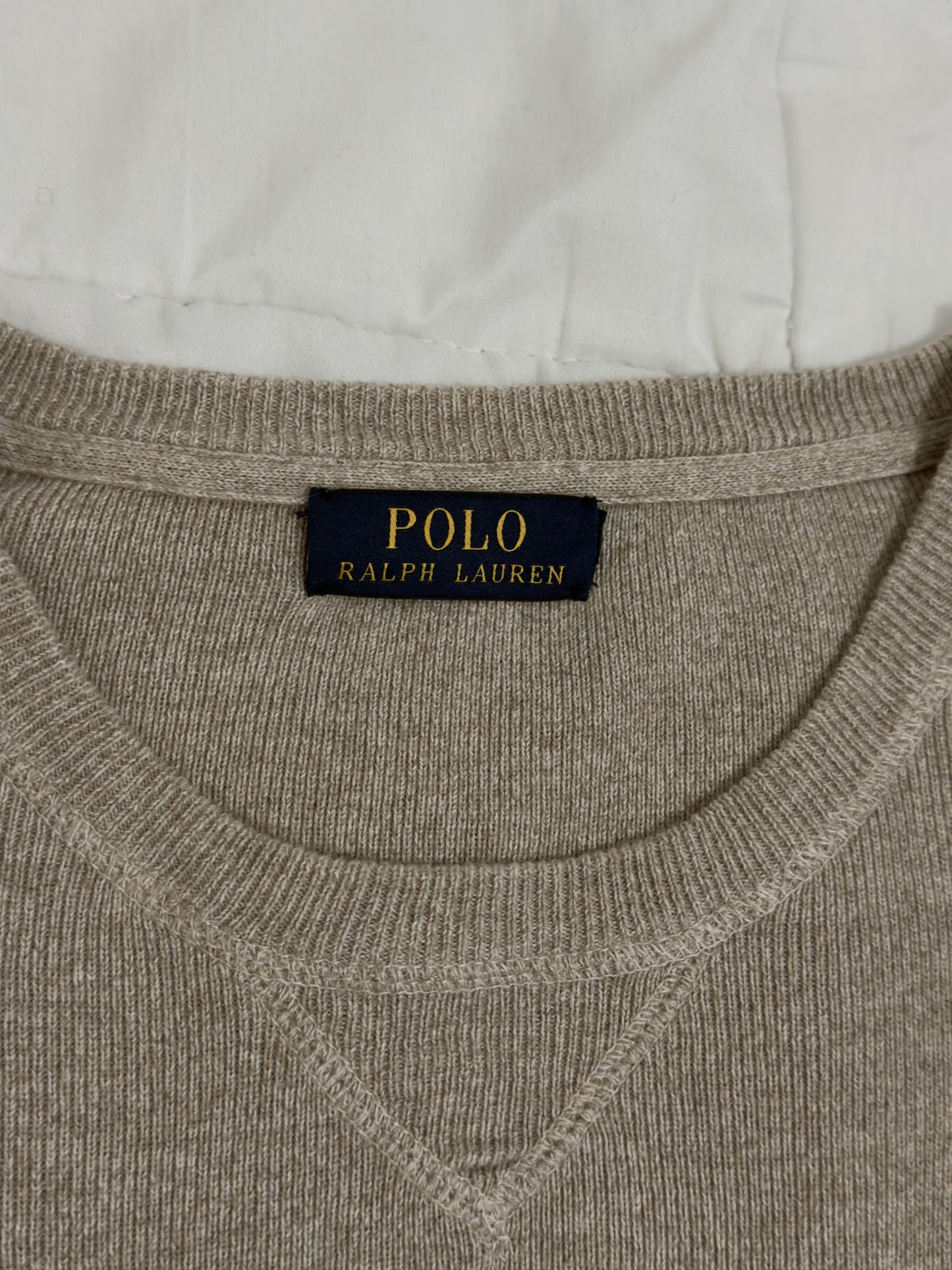 Polo Cream Crew Neck