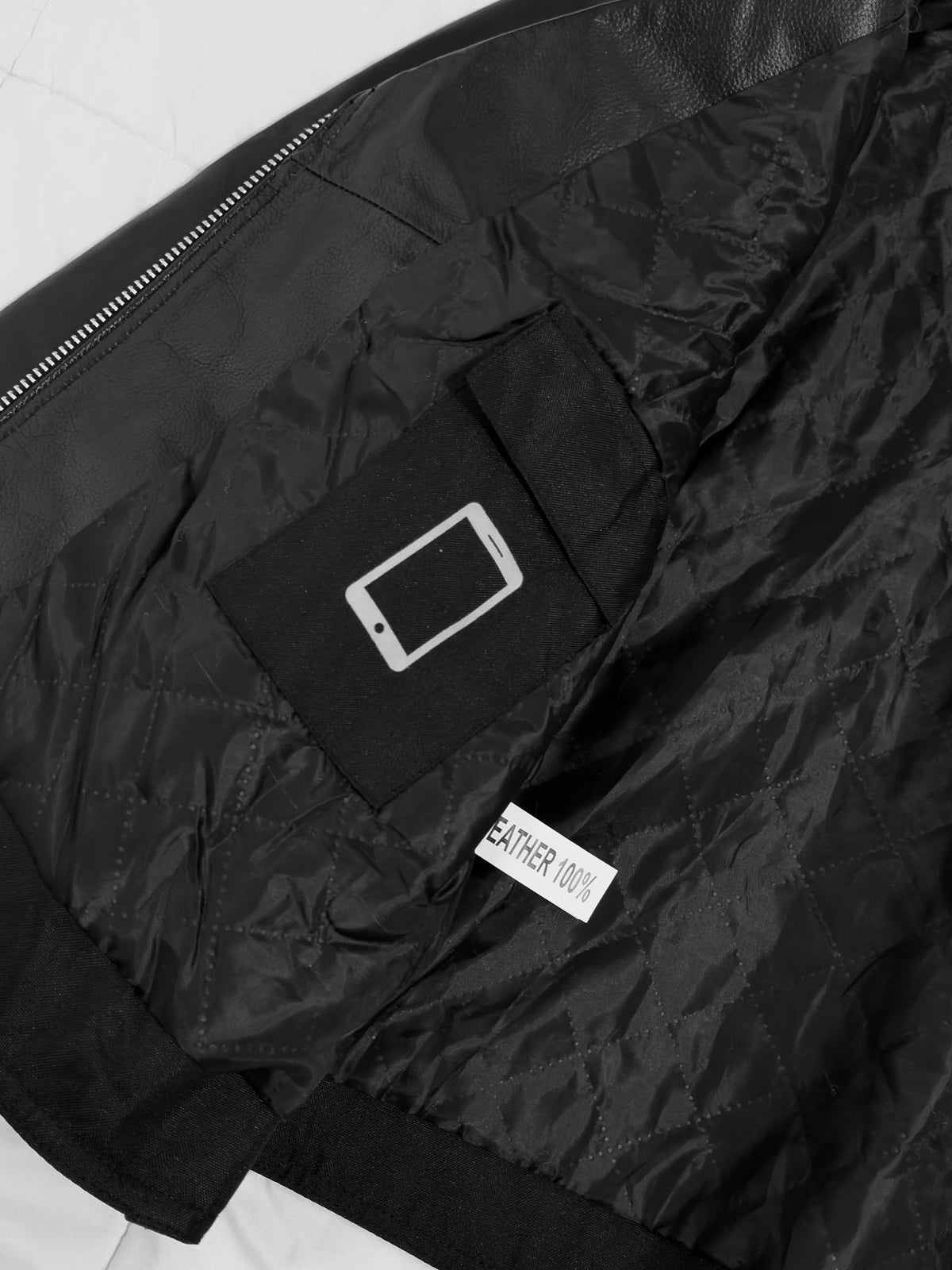 HWK 100% Cuero Biker Jacket