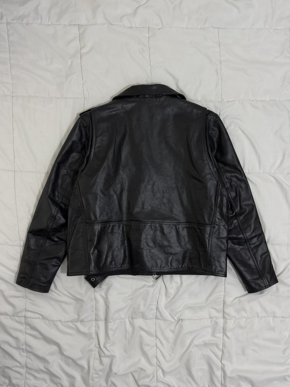 HWK 100% Cuero Biker Jacket