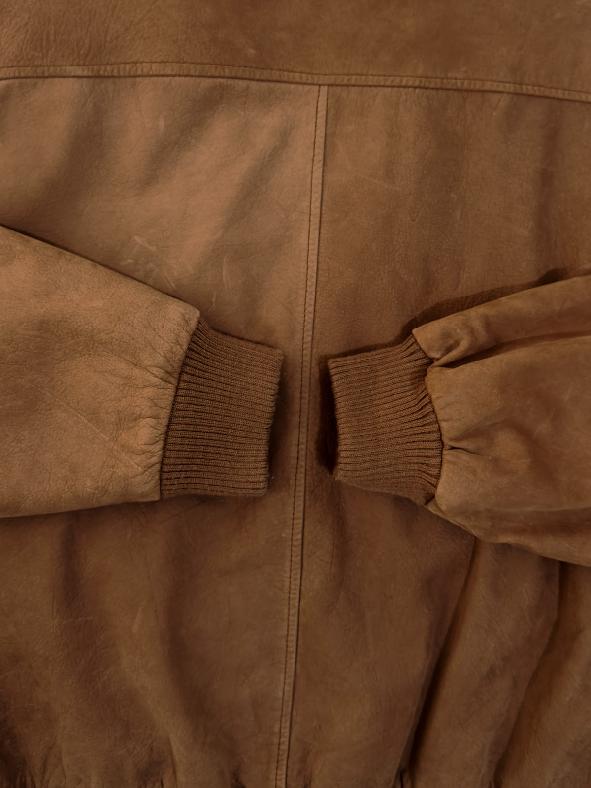 100% Cuero Luis Alvear Aviator Jaket