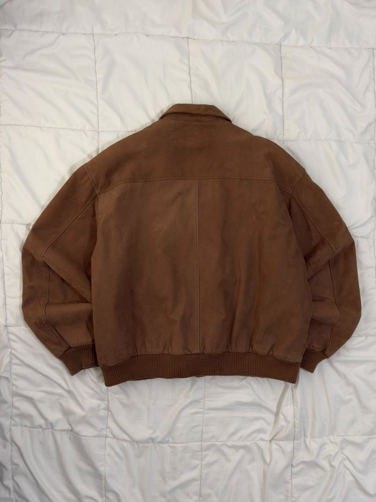 100% Cuero Luis Alvear Aviator Jaket