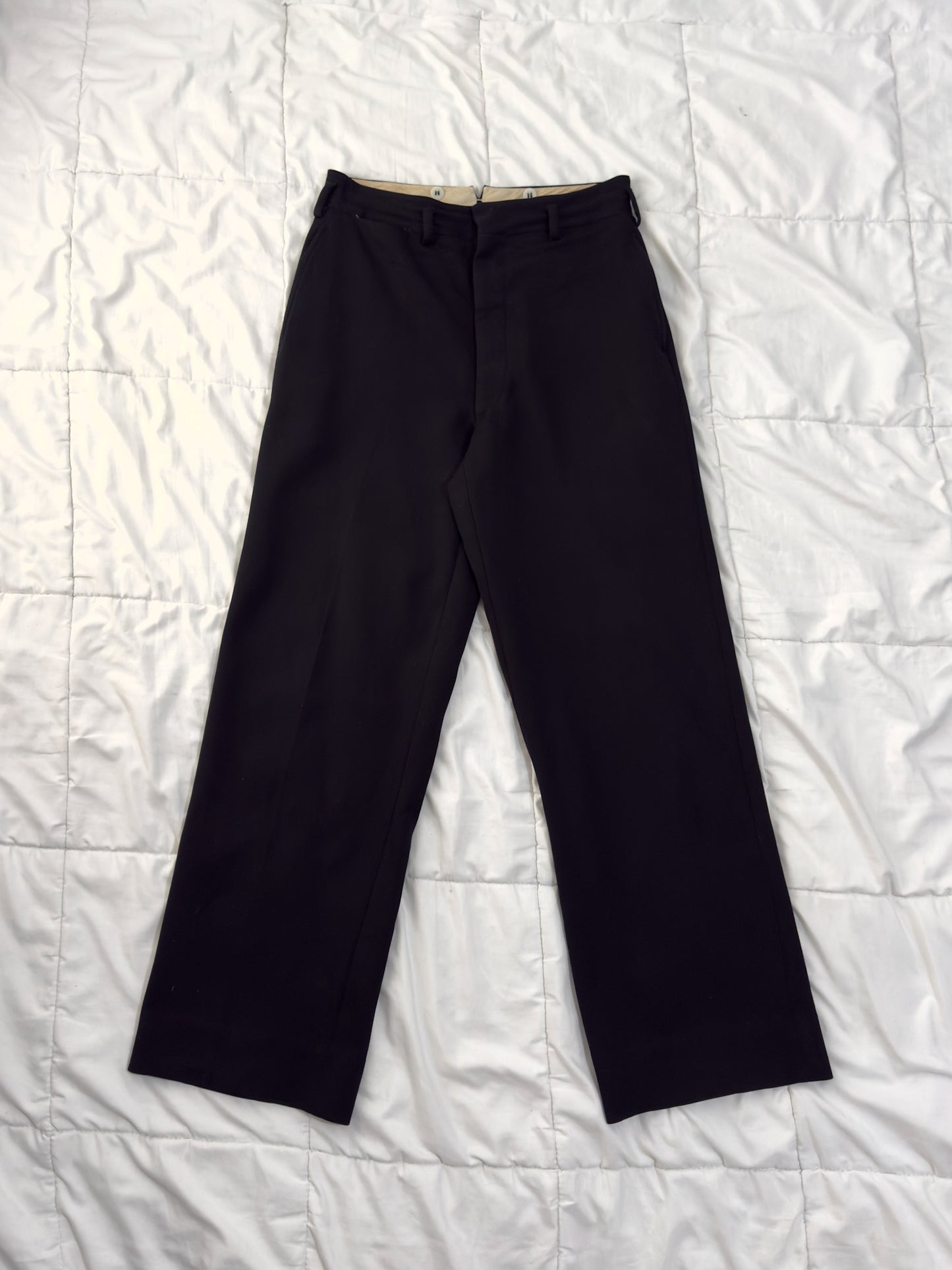Black Tailored Trousers