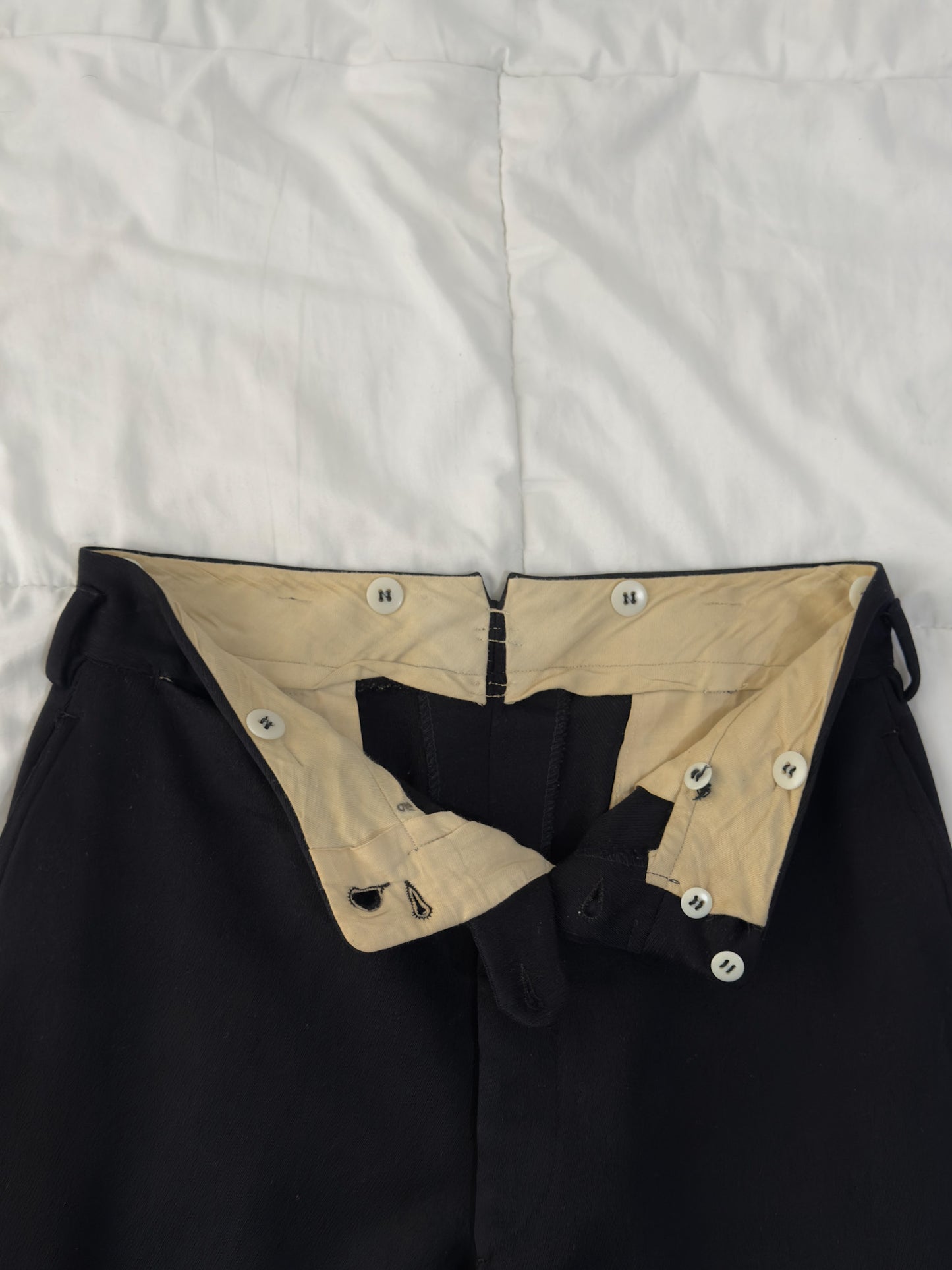 Black Tailored Trousers