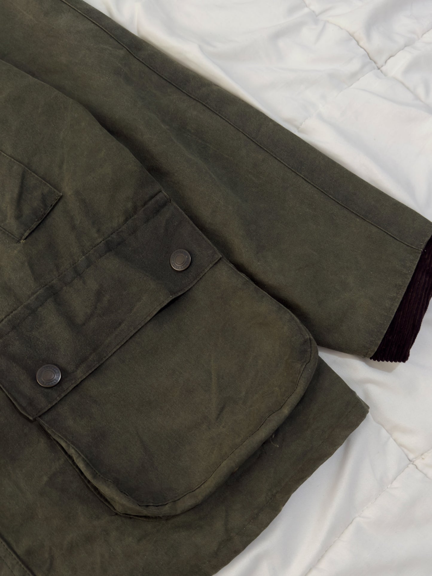 Chaqueta de algodón encerado John Partridge Landowner (c. 1990 - 2000)
