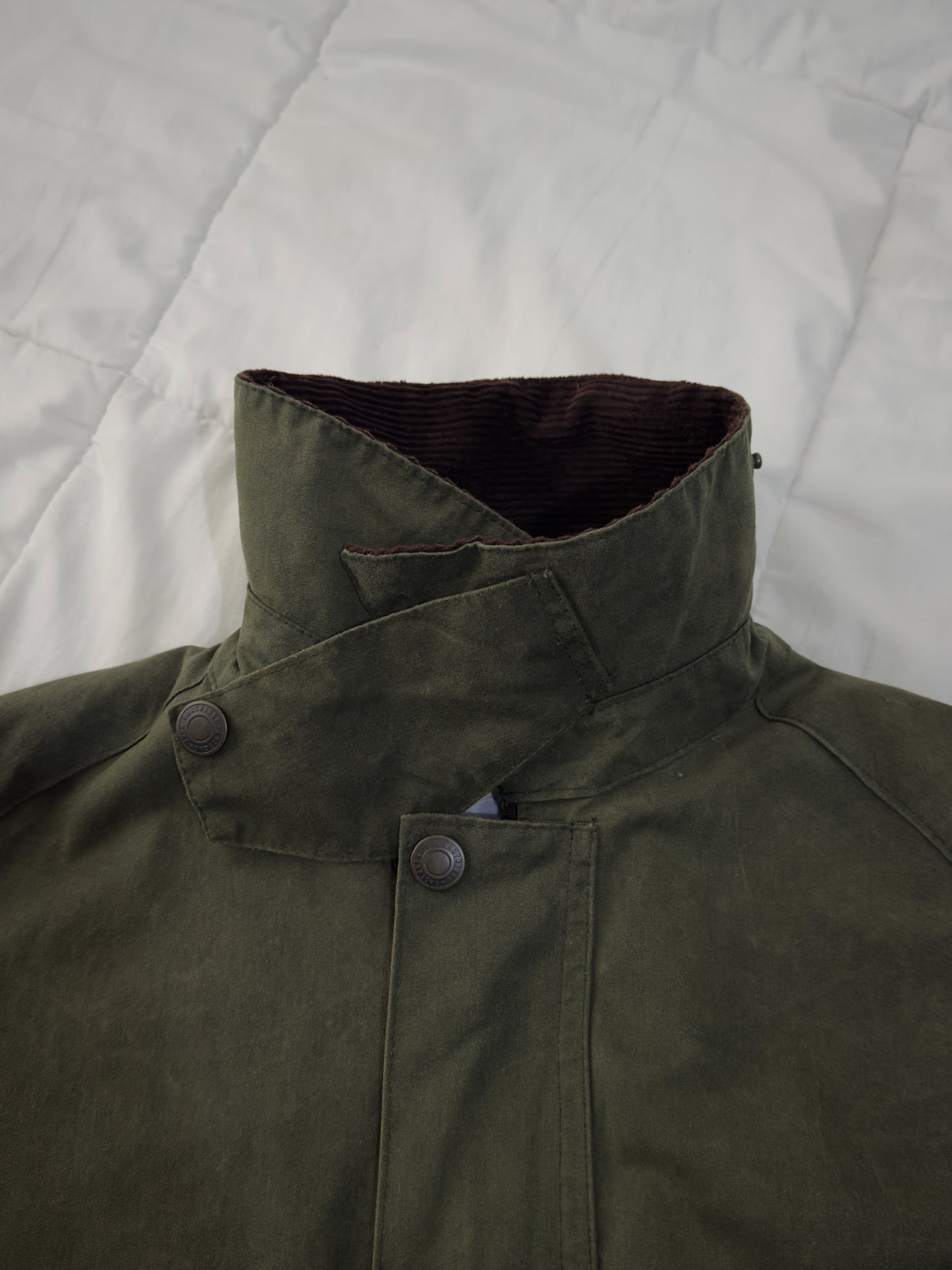 Chaqueta de algodón encerado John Partridge Landowner (c. 1990 - 2000)