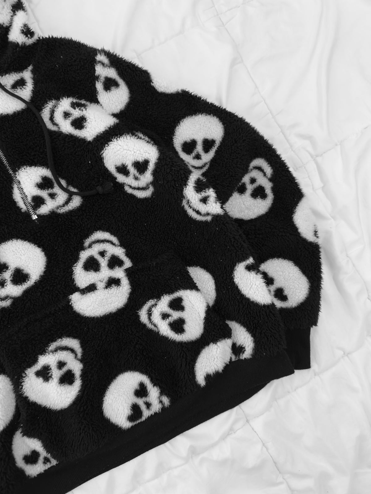 Skull Zip Hoodie
