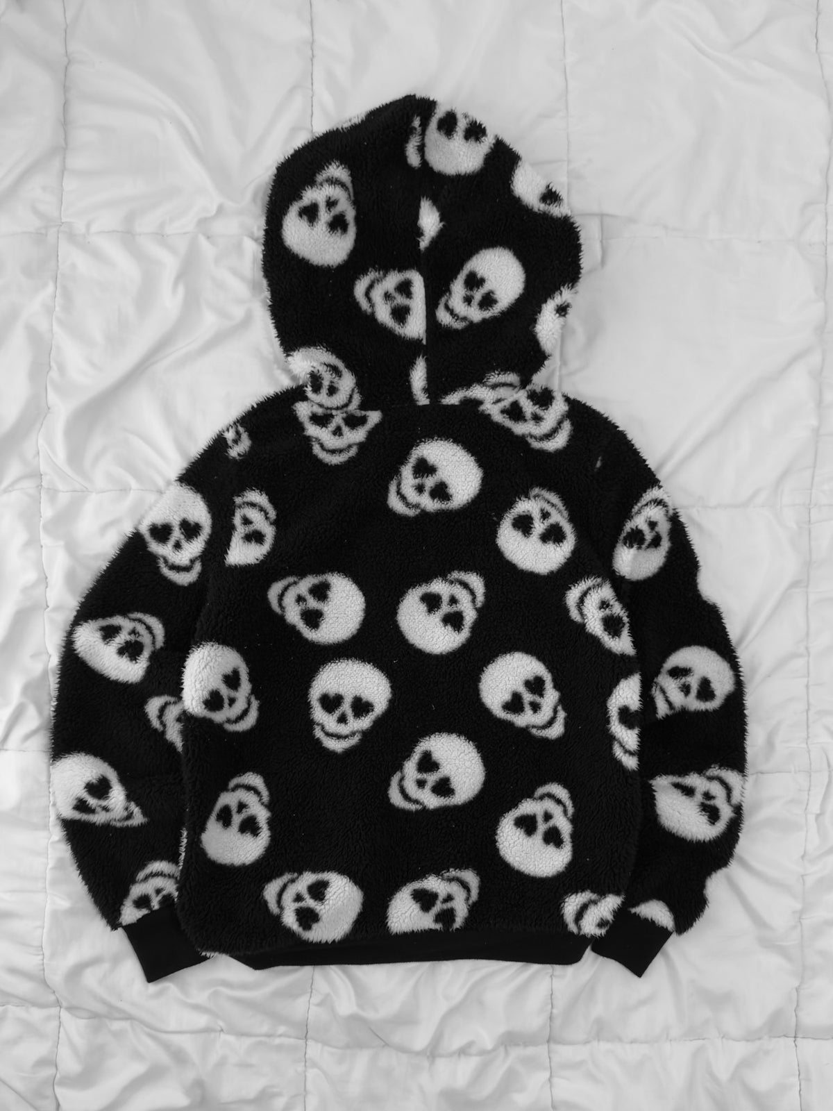 Skull Zip Hoodie