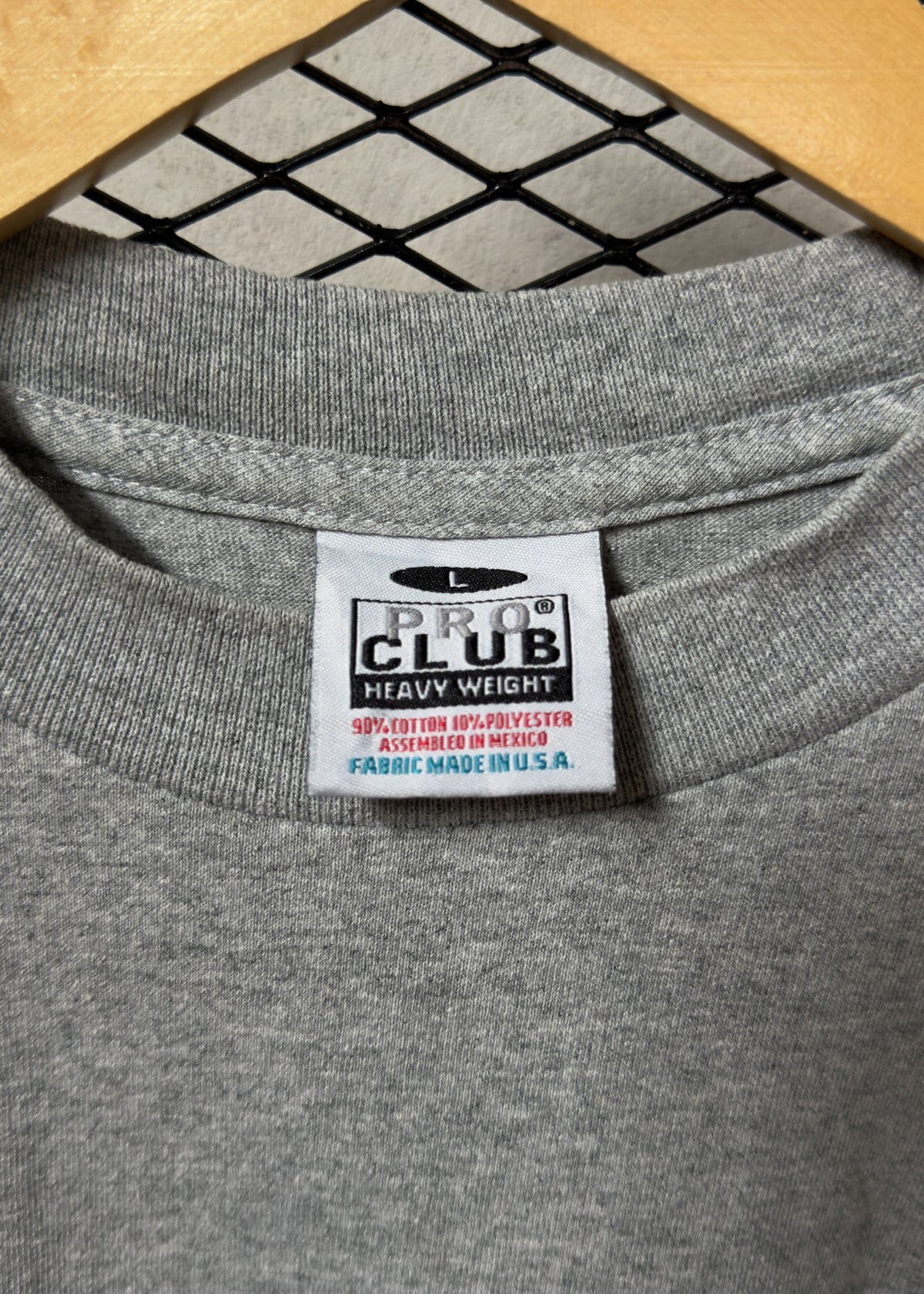 Pro Club Heavy Cotton Gray T-Shirt