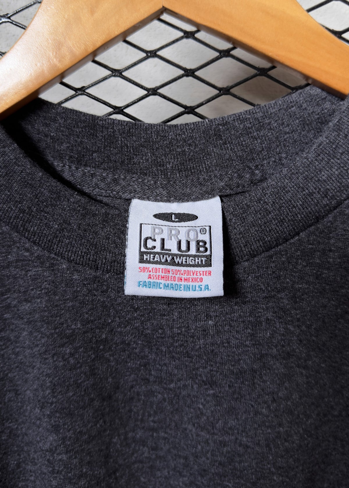 Pro Club Heavy Cotton Dark Gray T-Shirt