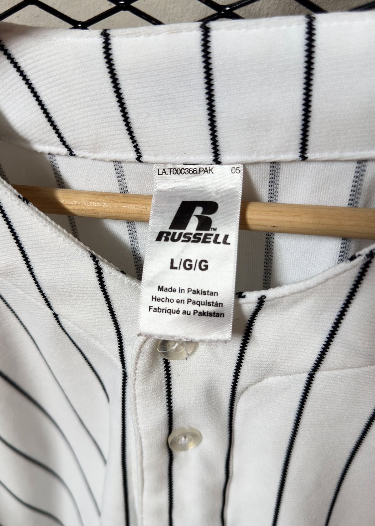 Russell Baseball Jersey Shirt
