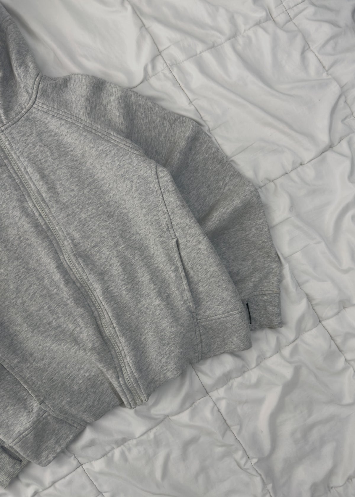 Lululemon Grey Zip Hoodie
