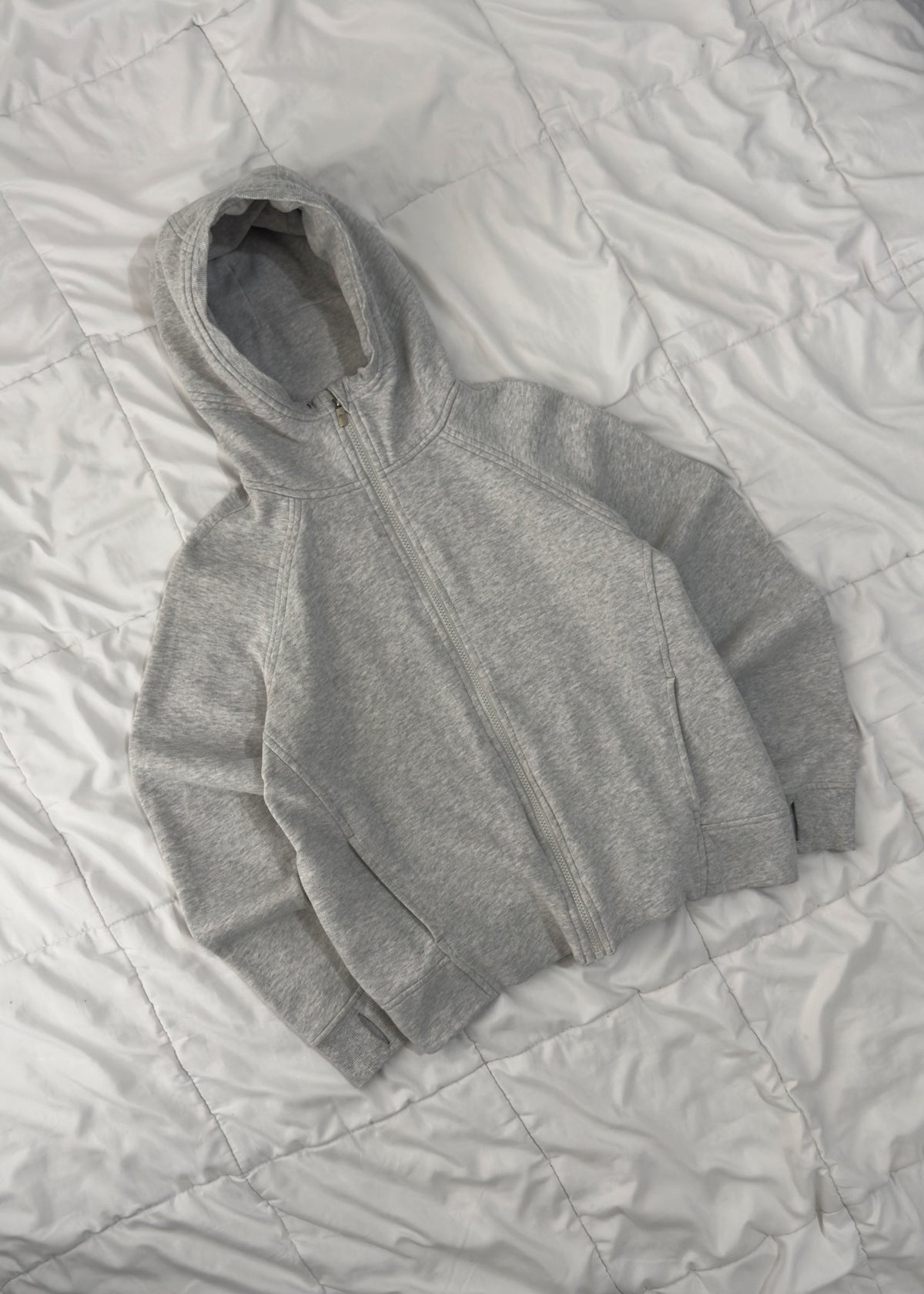 Lululemon Grey Zip Hoodie