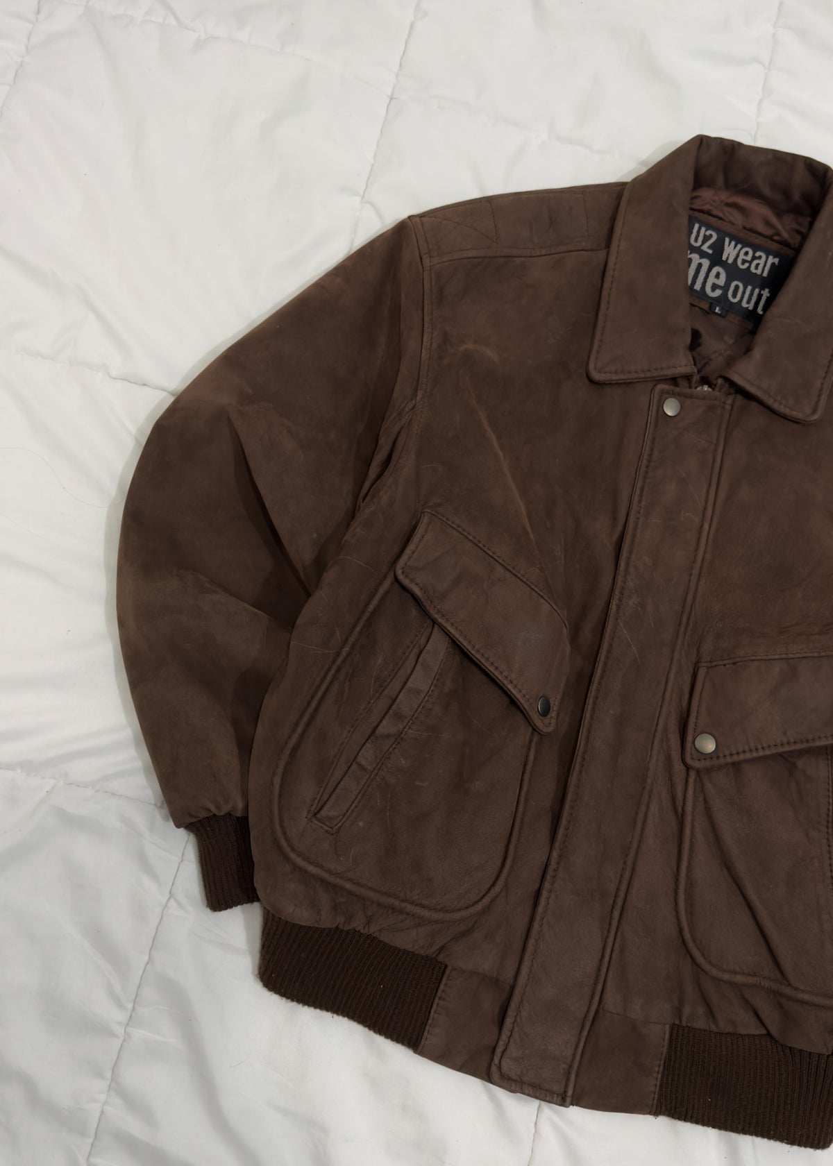 Jacket 100% Cuero U2 Wear Me Out
