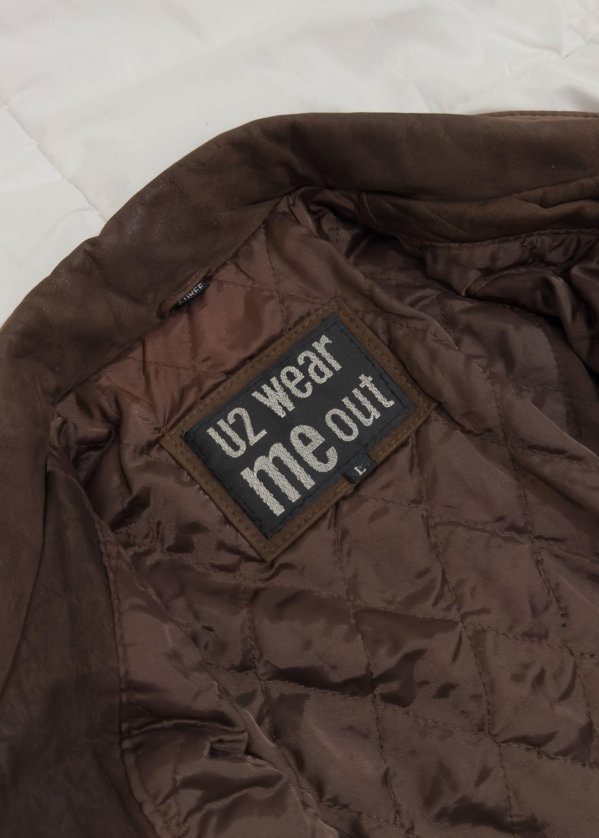 Jacket 100% Cuero U2 Wear Me Out