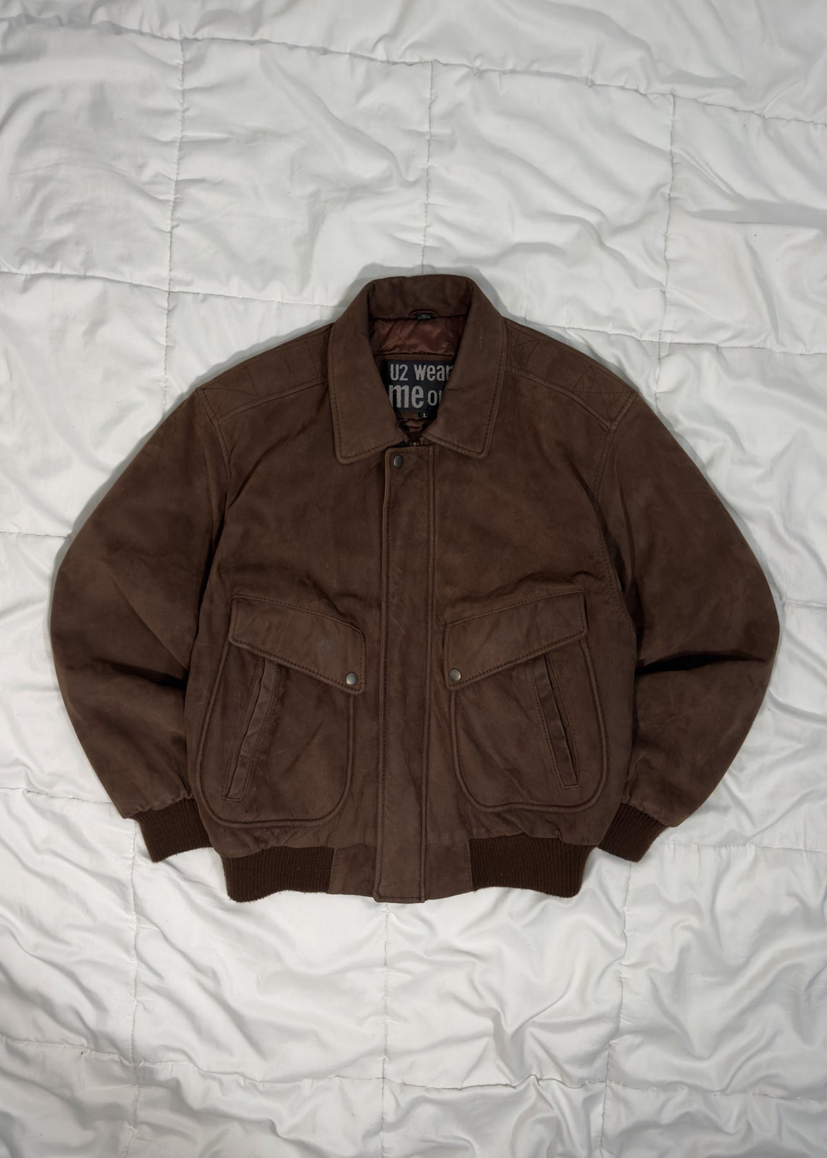 Jacket 100% Cuero U2 Wear Me Out