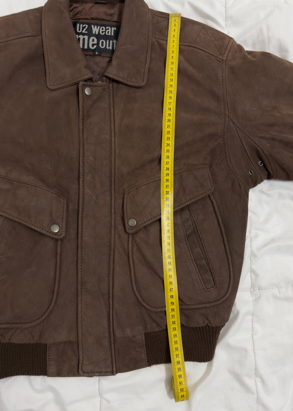 Jacket 100% Cuero U2 Wear Me Out