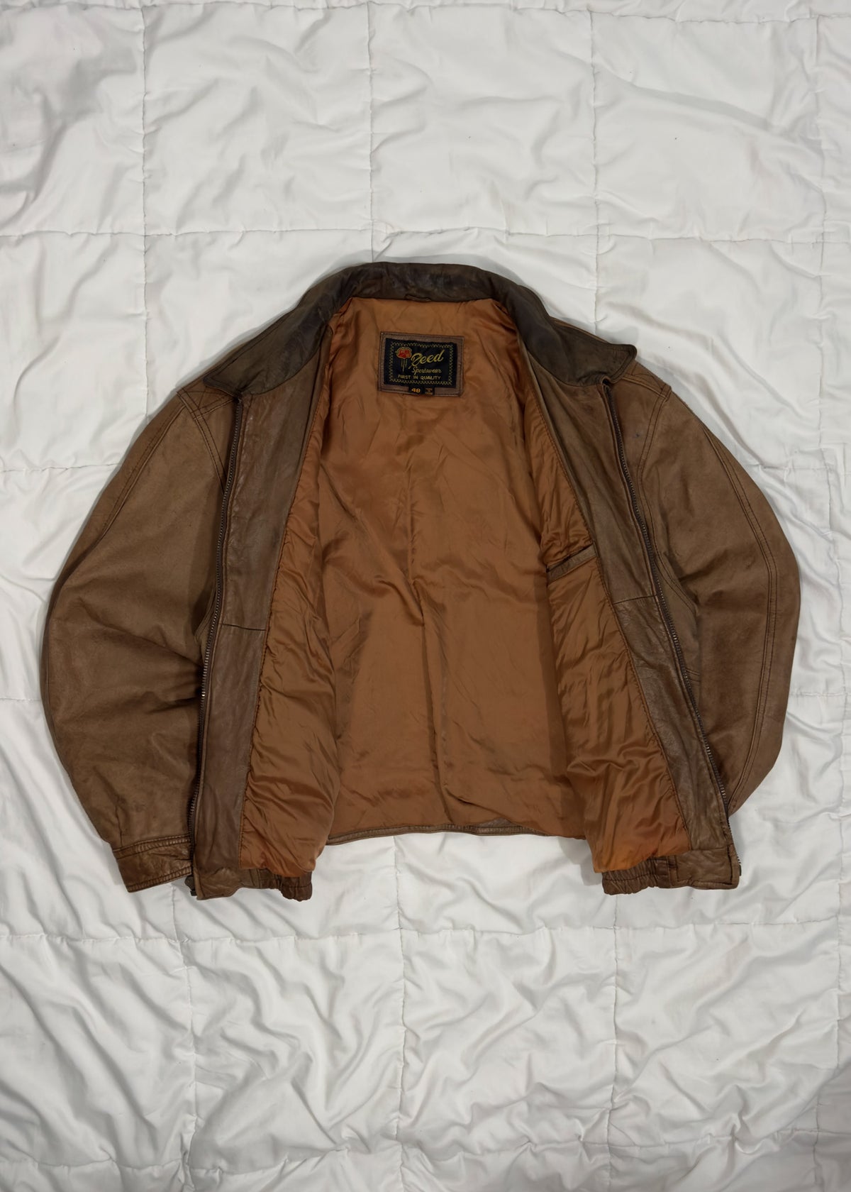 100% Cuero Jacket Reed