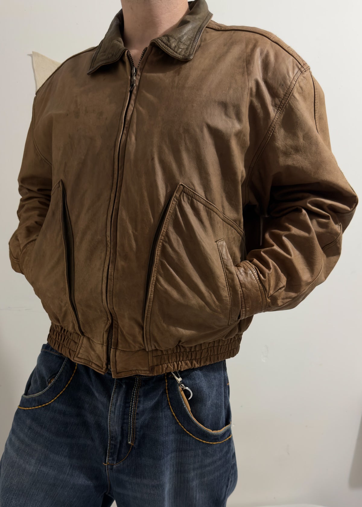 100% Cuero Jacket Reed