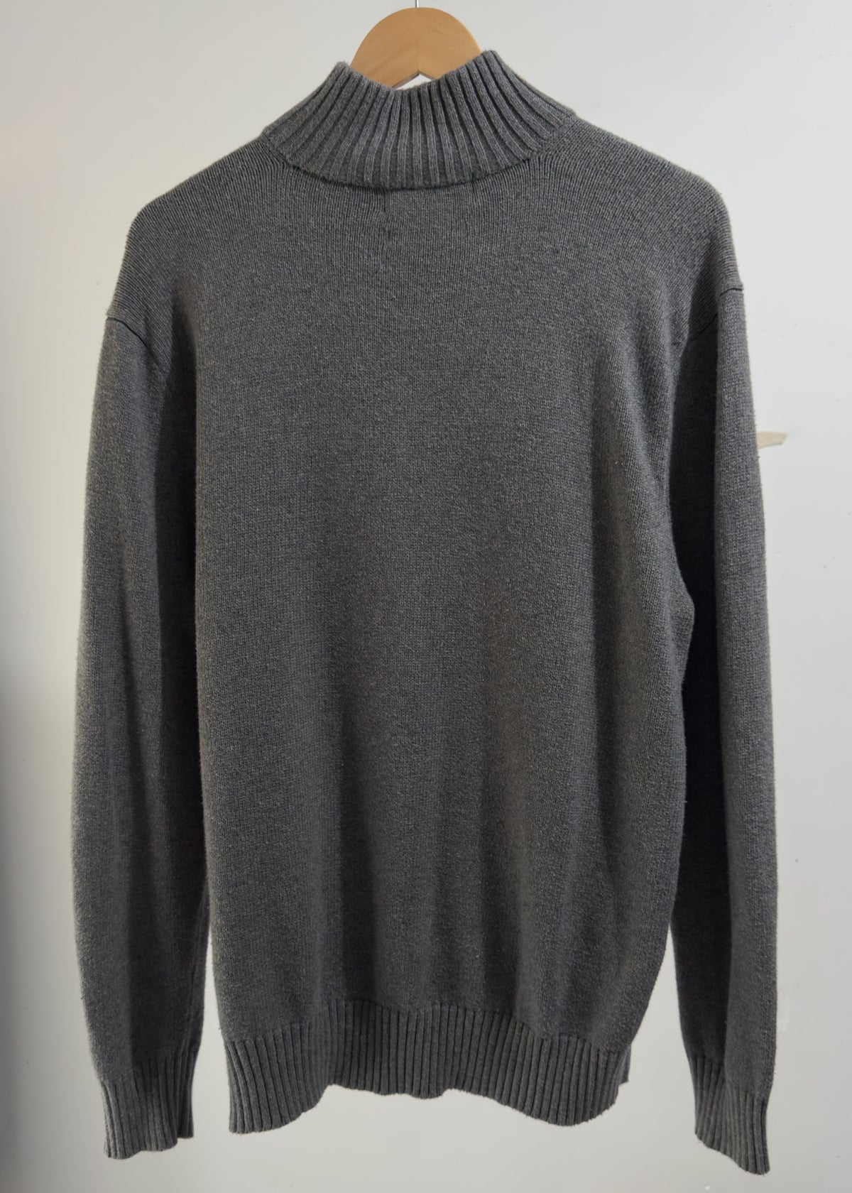 Polo Quarter Botton Crewneck