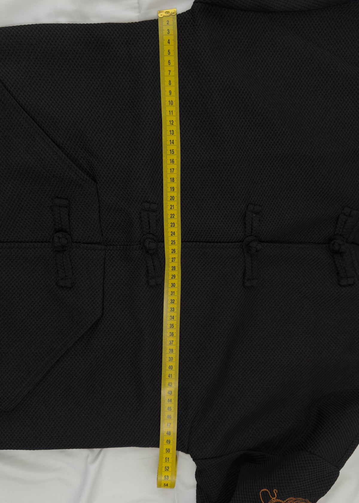 Black Chinese-Style Bomber Jacket — Dragon Embroidery