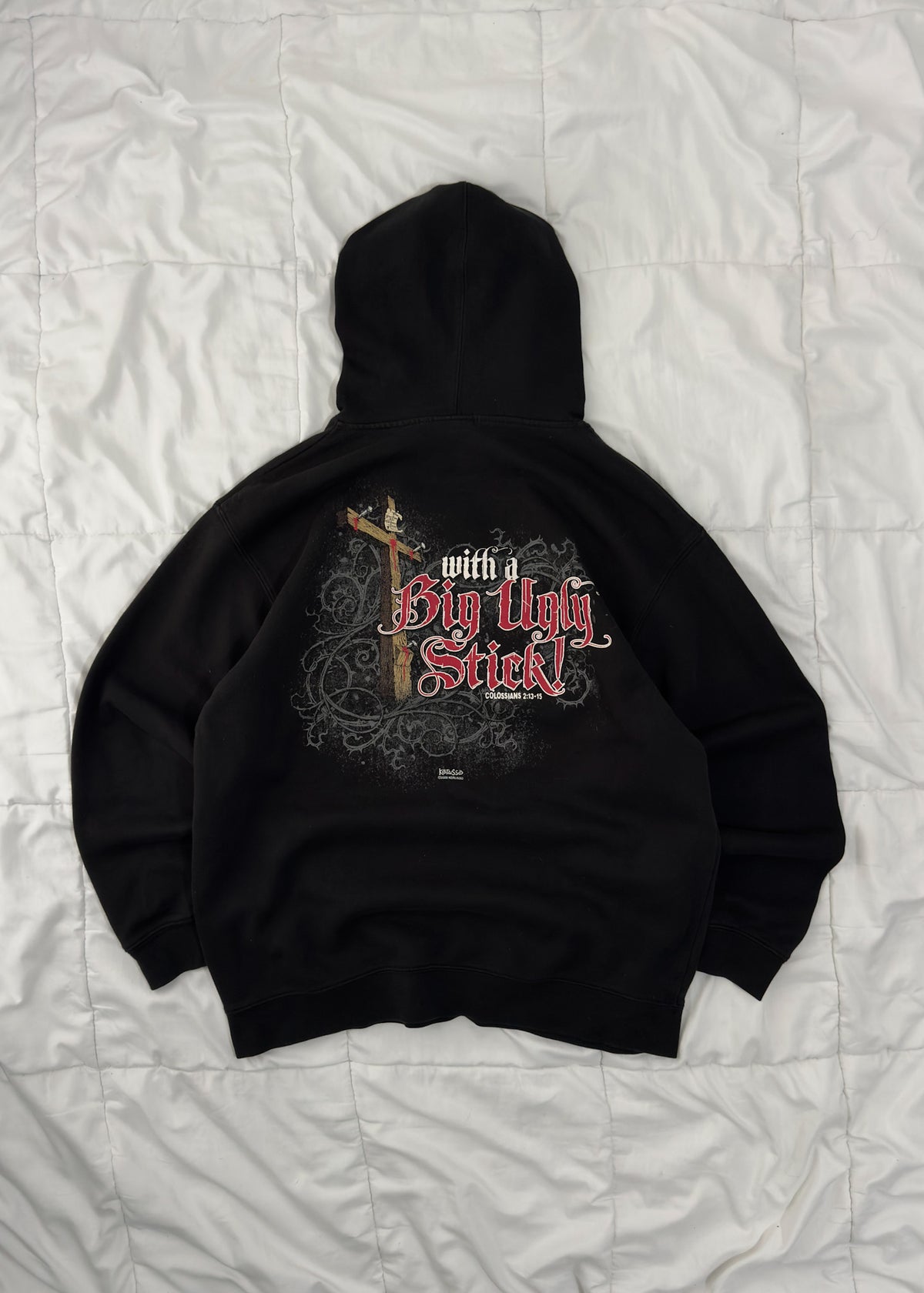 Jesús Beat The Devil Hoodie