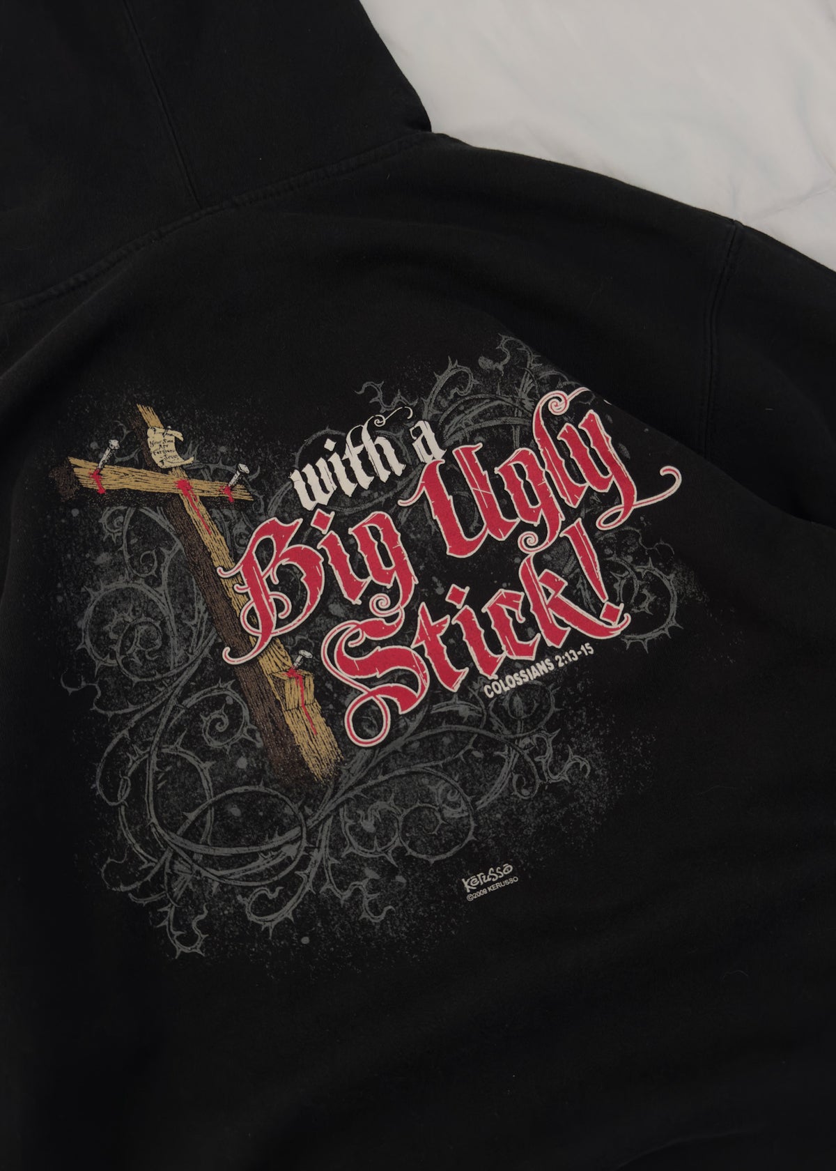 Jesús Beat The Devil Hoodie