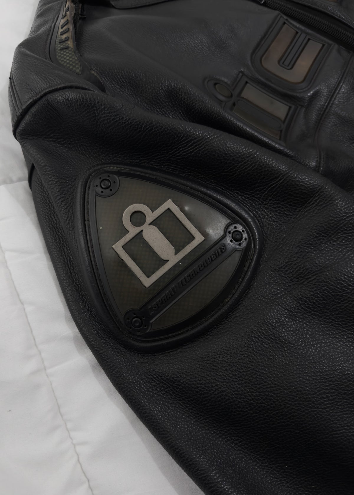 Racing Jacket Accelerant Icon 100% Cuero
