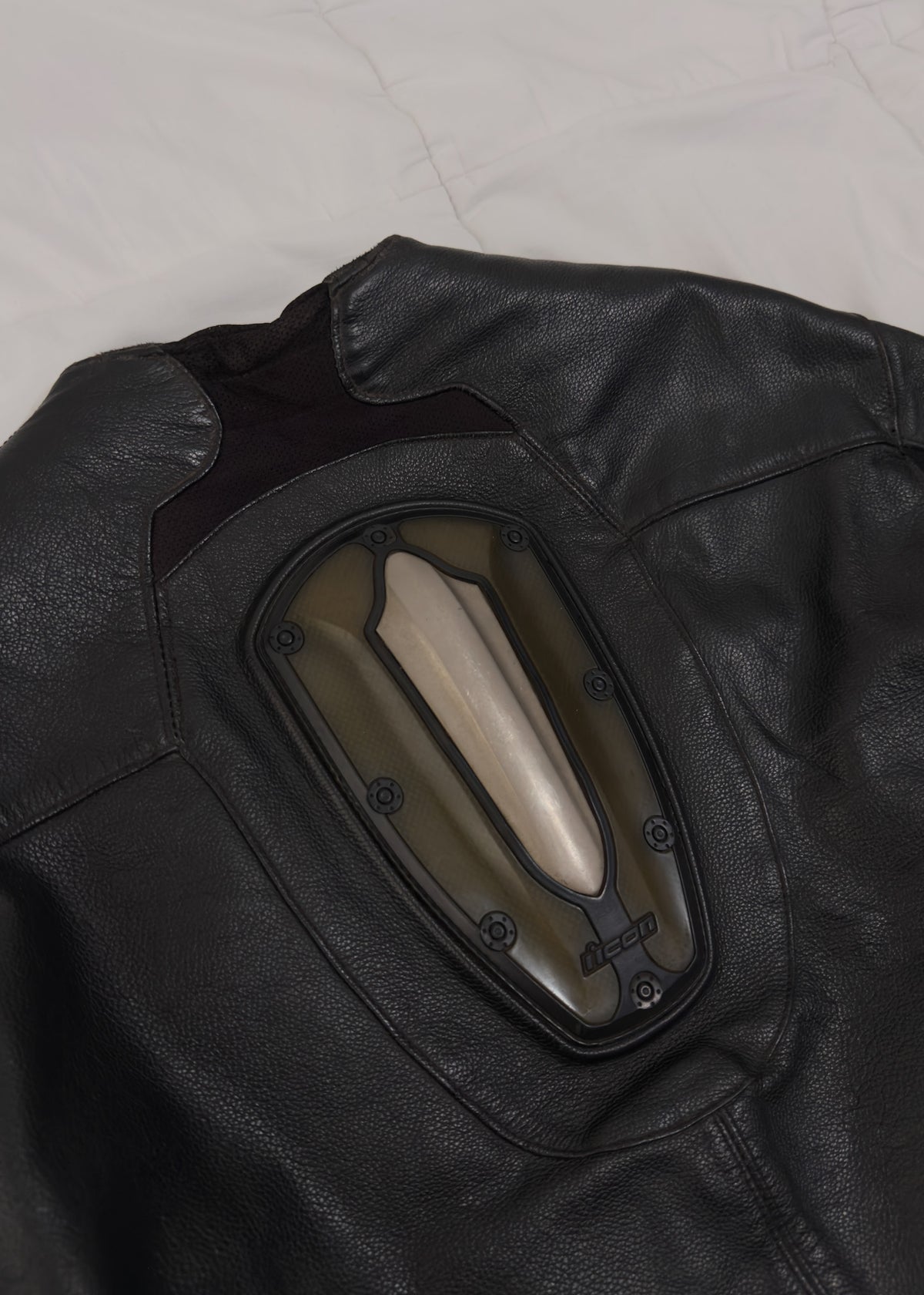 Racing Jacket Accelerant Icon 100% Cuero