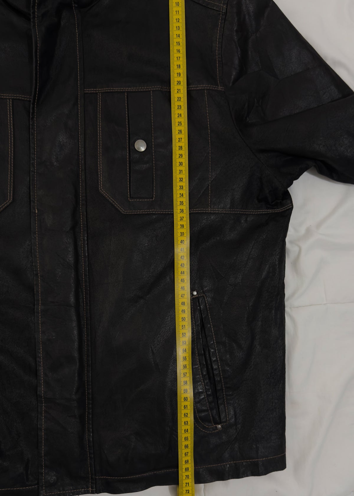 100% Cuero Trucker Jacket
