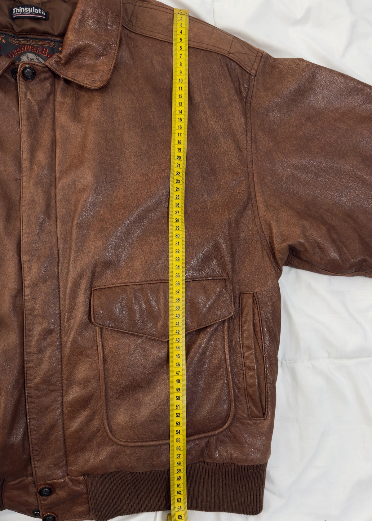 Adventure Bound 100% Cuero Aviator Jacket