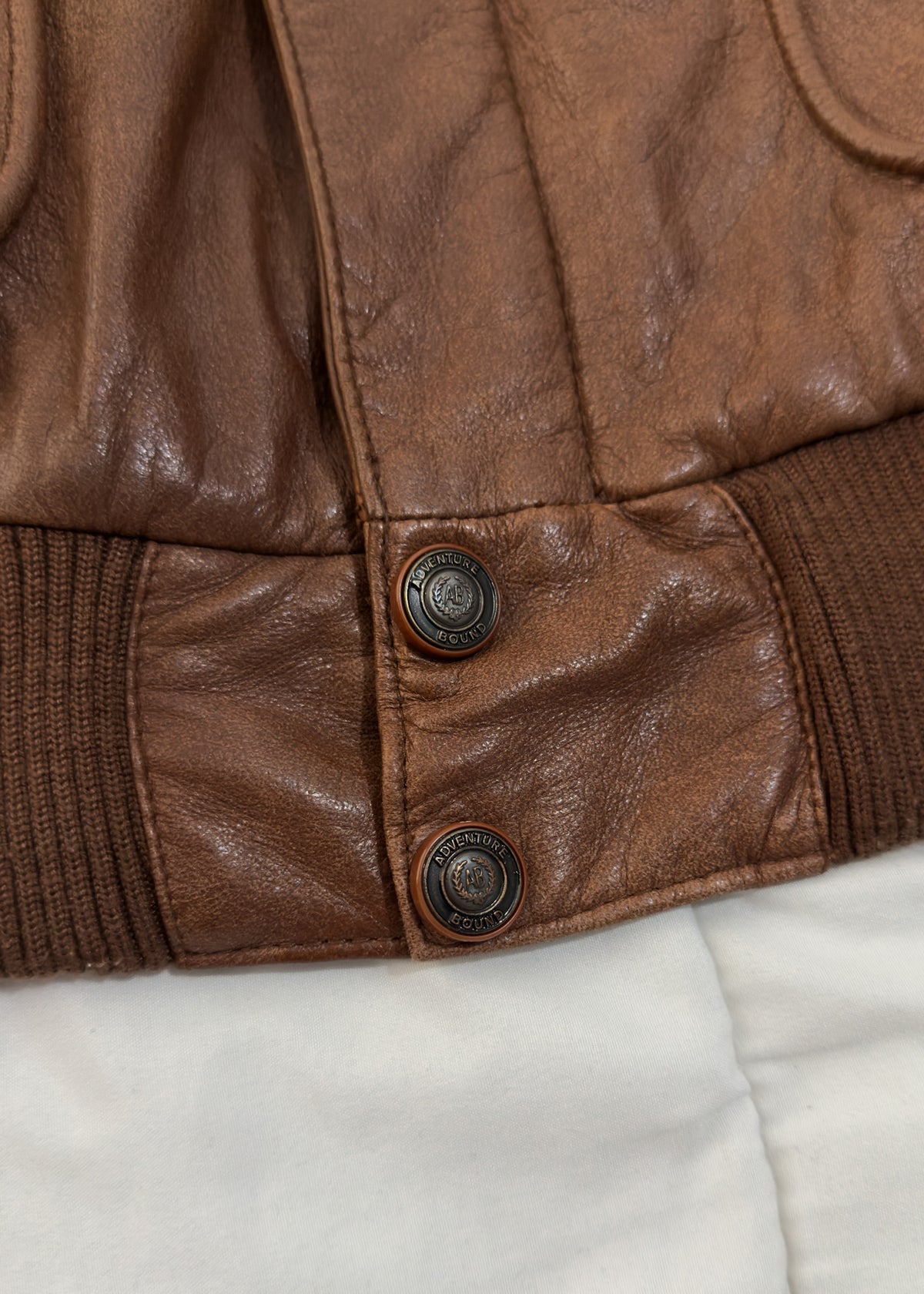 Adventure Bound 100% Cuero Aviator Jacket