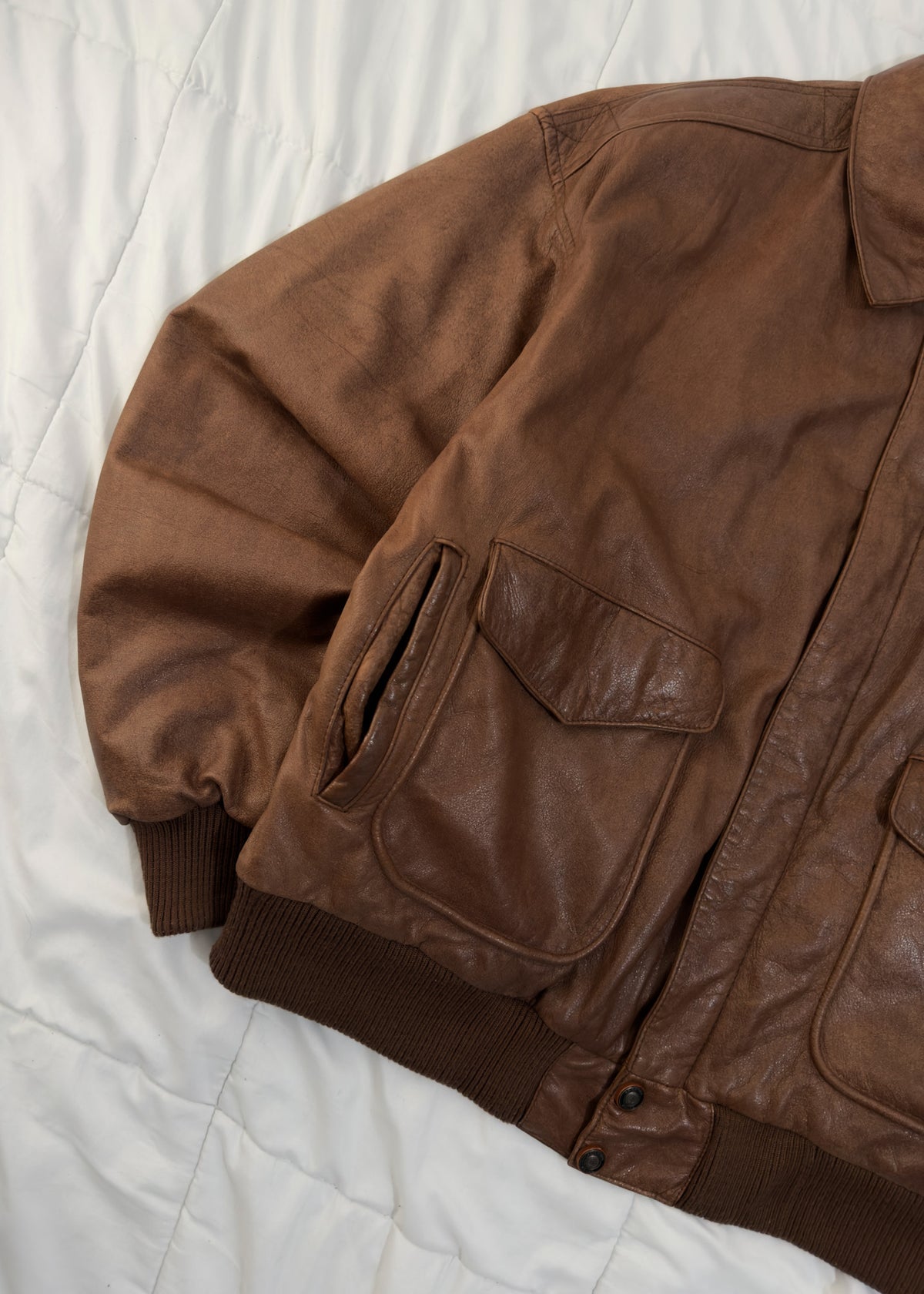 Adventure Bound 100% Cuero Aviator Jacket