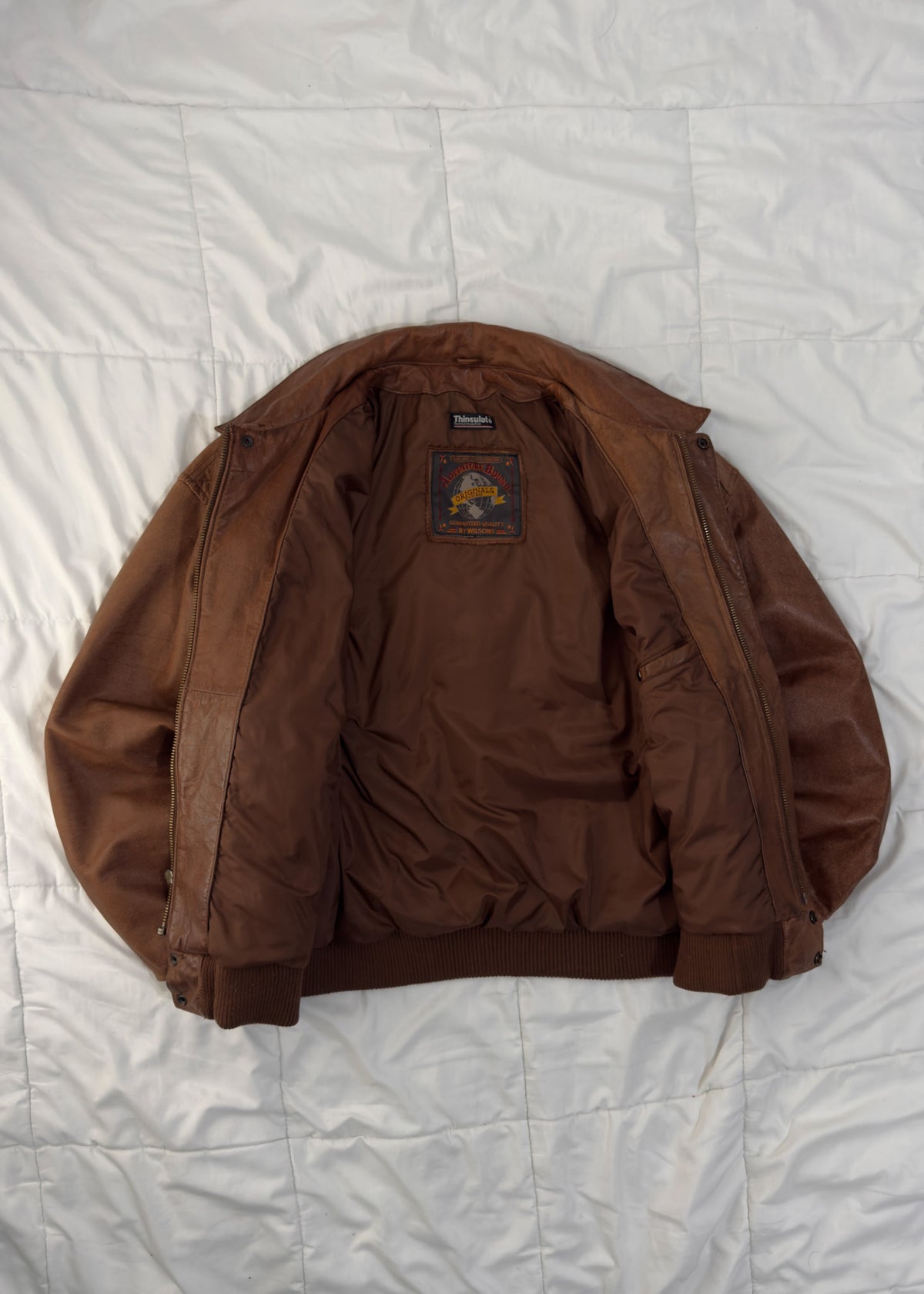 Adventure Bound 100% Cuero Aviator Jacket